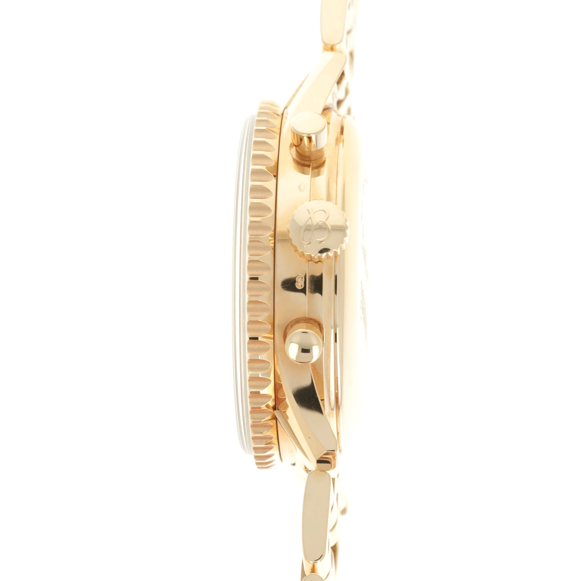 Breitling Yellow Gold Montbrilliant Spatiographe Watch - Image 4