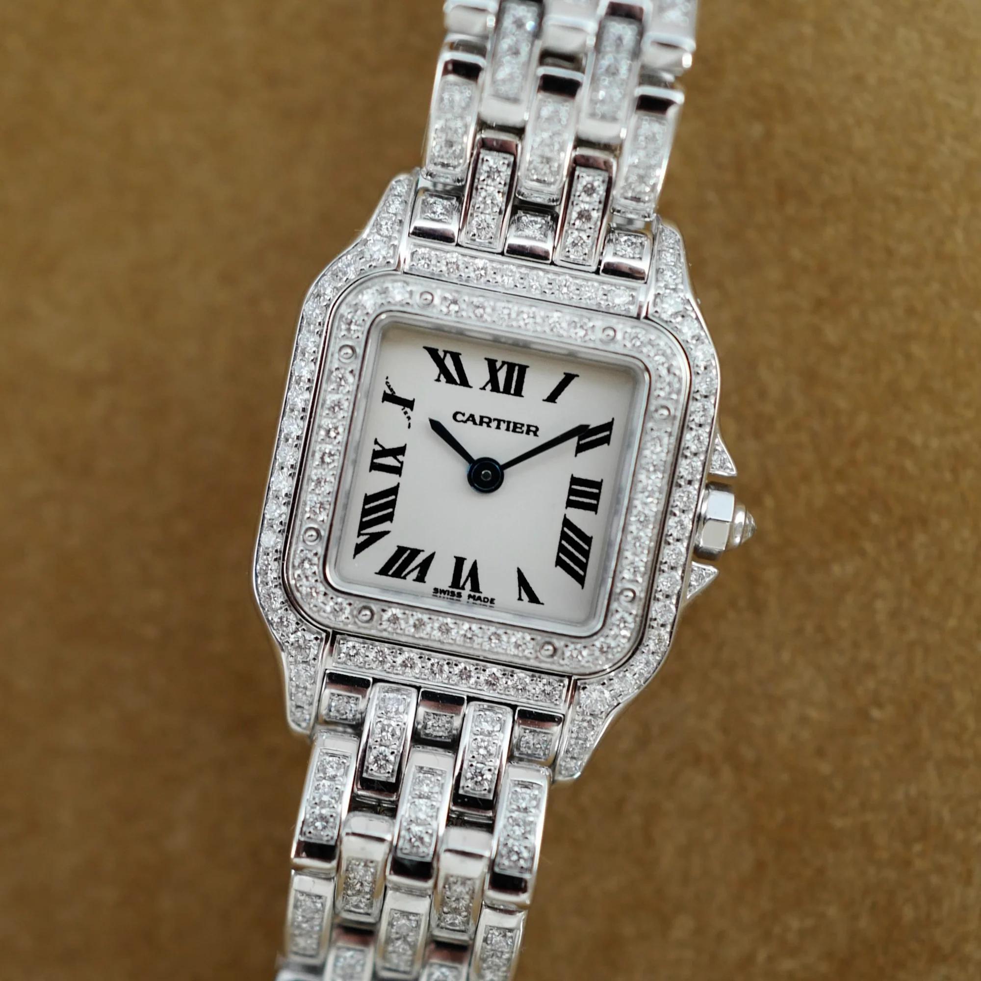 Cartier Ladies White Gold Diamond Panthere Ref. WF3118FK - Image 2