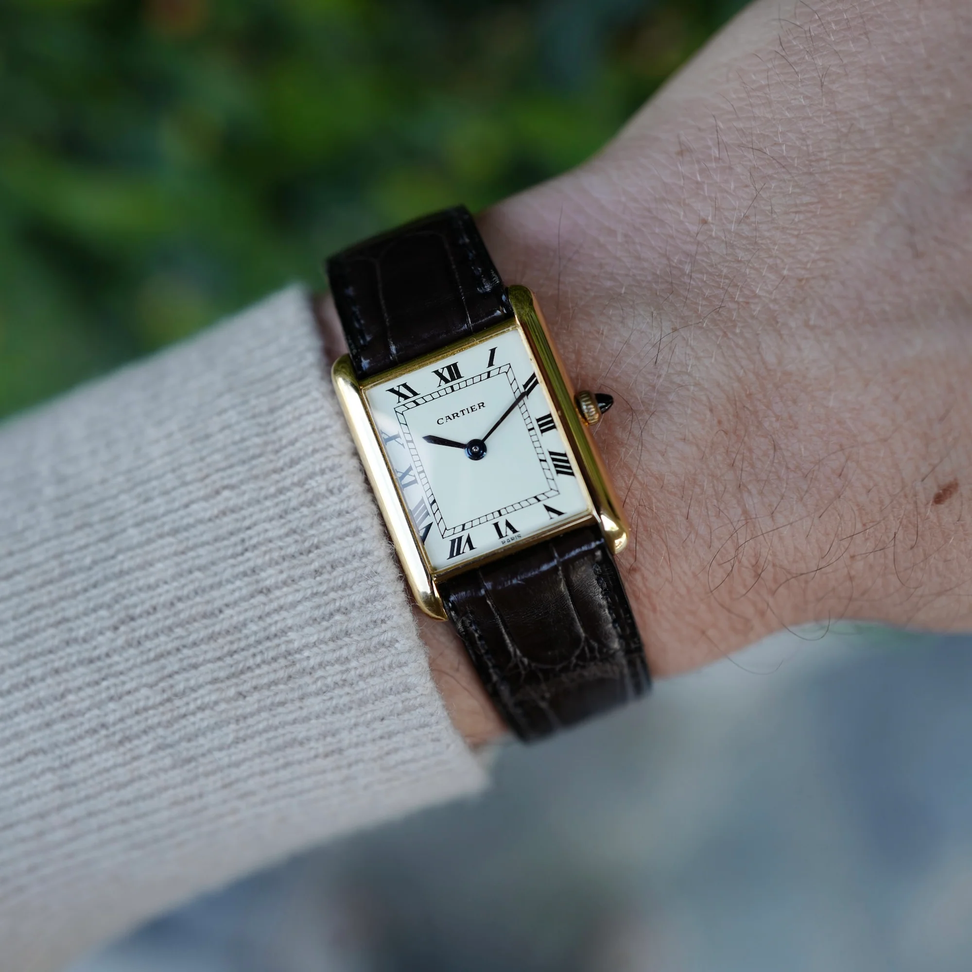 Cartier Paris Yellow Gold Tank (New Arrival) - Image 2