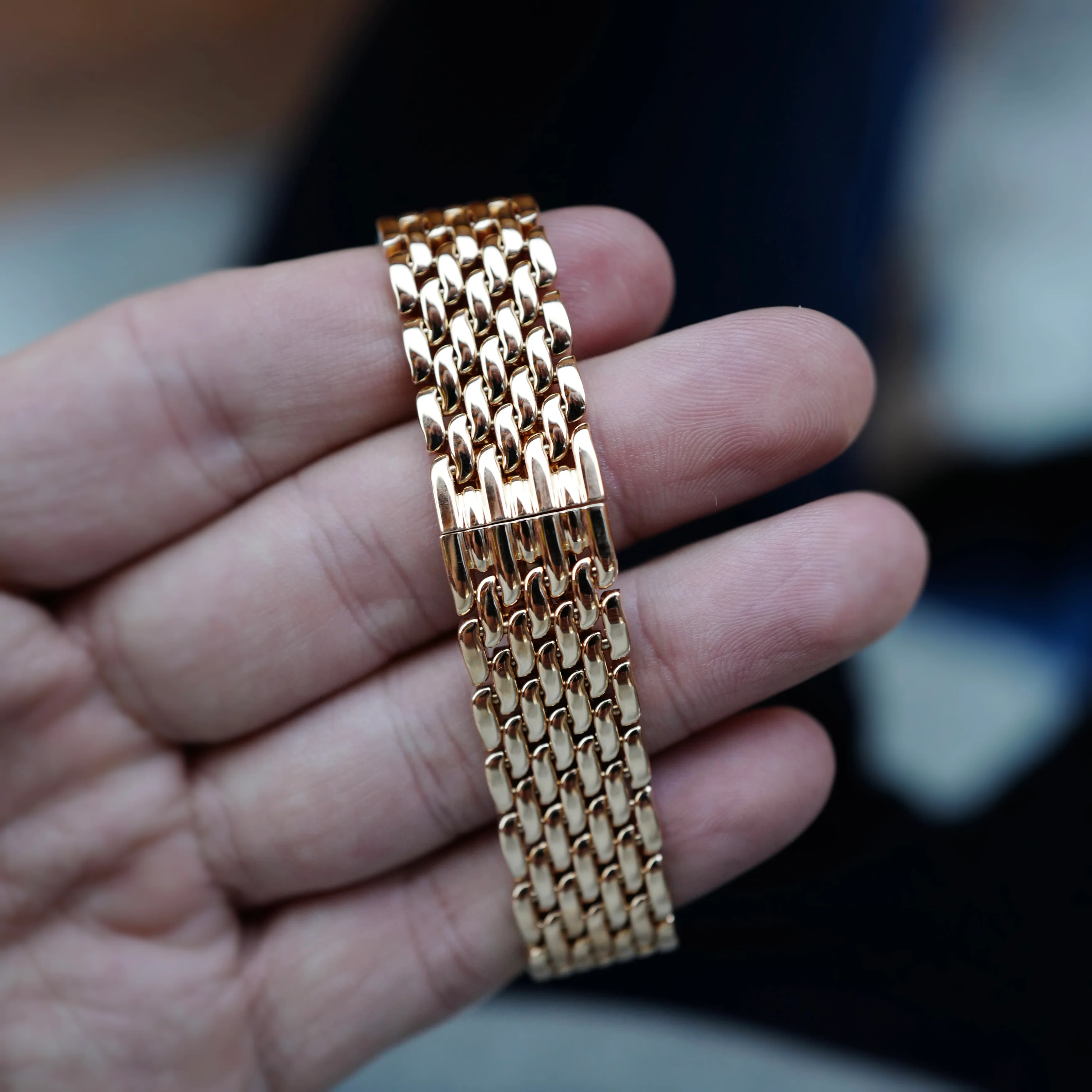 Cartier Pink Gold Tank on Bracelet Mecanique WGTA0010 with Warranty Card (New Arrival) - Image 4