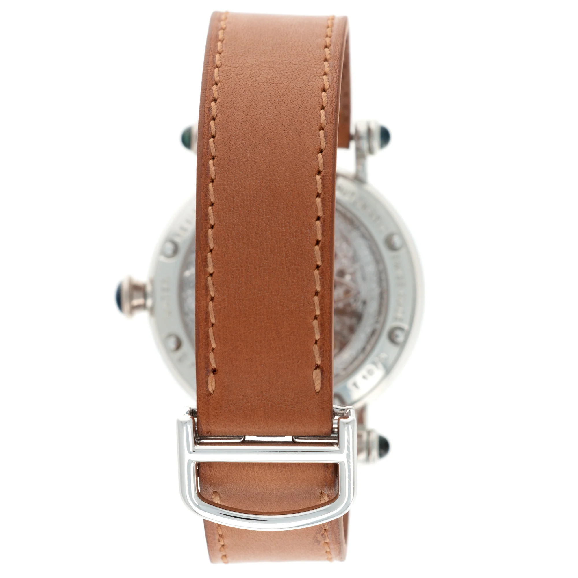 Cartier Platinum Diabolo Tourbillon Watch - Image 7