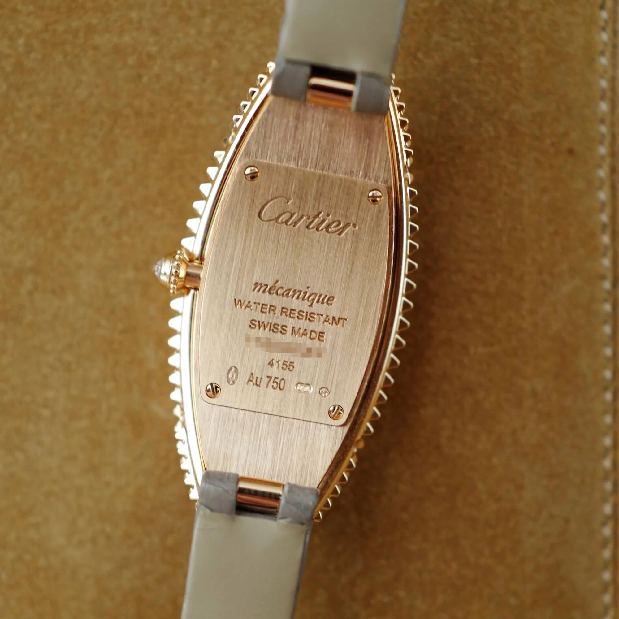 Cartier Rose Gold Baignoire Allongee Ref. WGBA0009 - Image 5