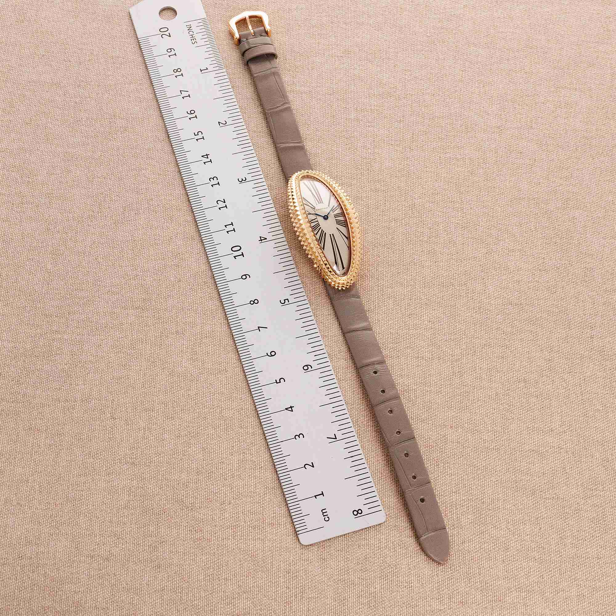 Cartier Rose Gold Baignoire Allongee Ref. WGBA0009 - Image 7
