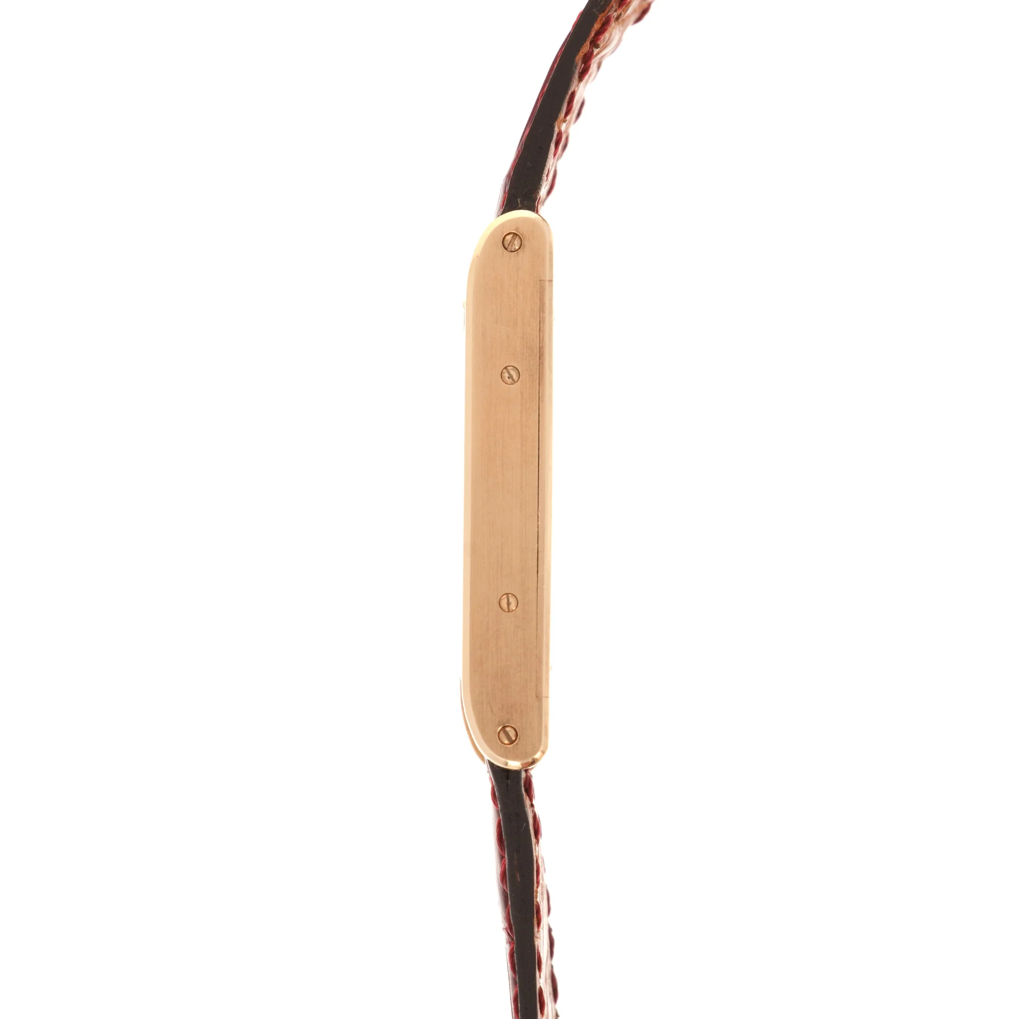 Cartier Rose Gold Tank a Guichet Watch, Limited Edition of 3 - Image 3
