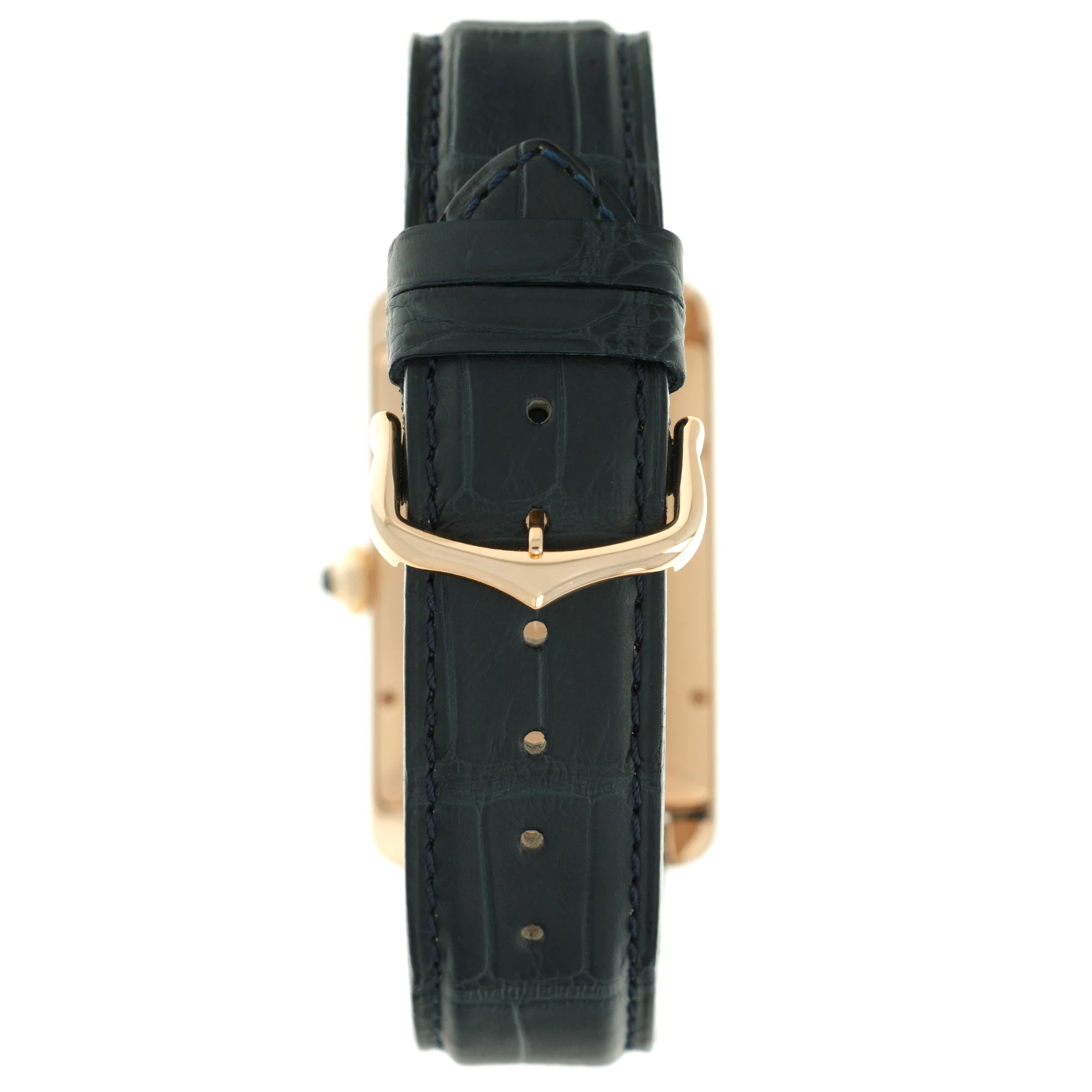 Cartier Rose Gold Tank Americaine Watch with Original Box and Papers - Image 5