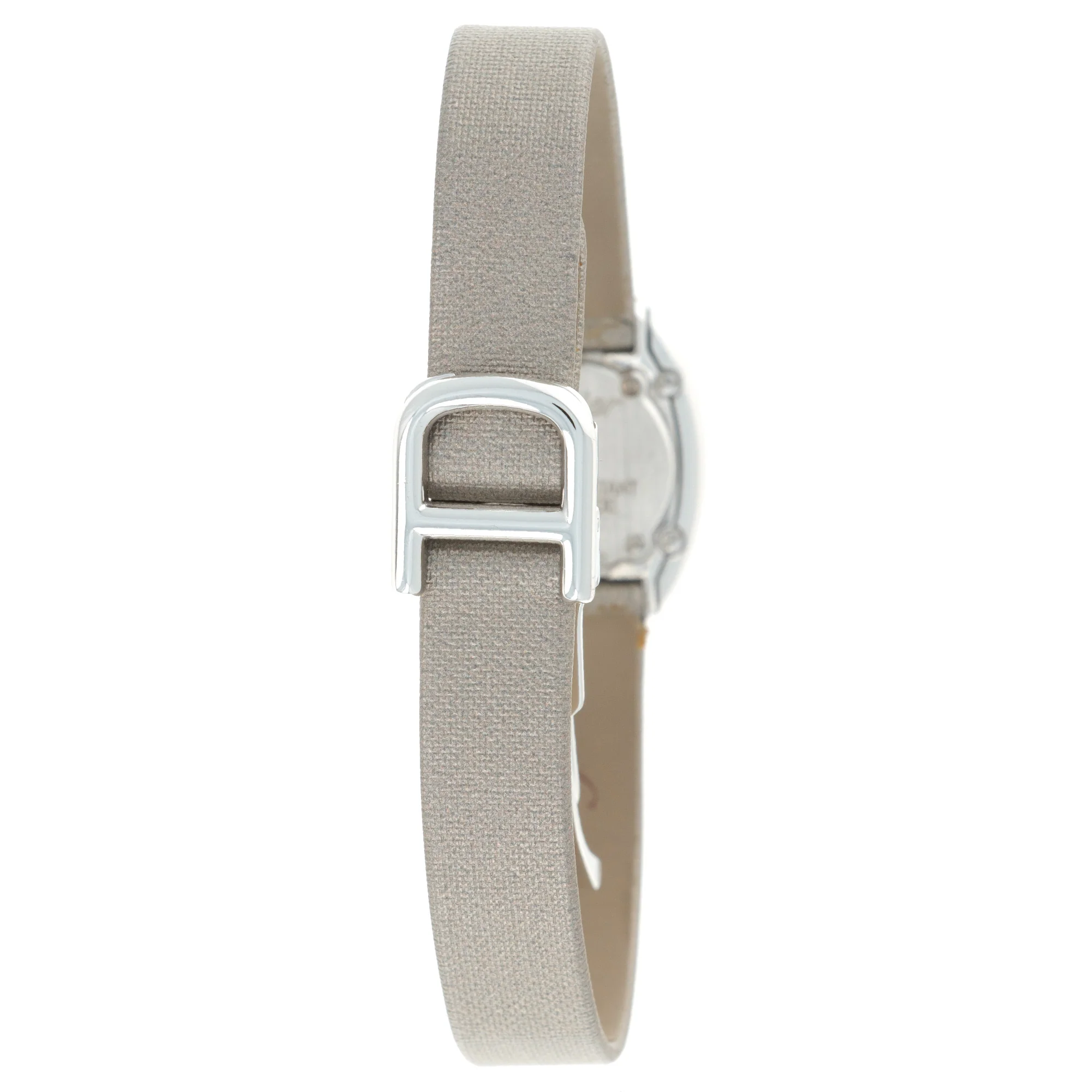 Cartier White Gold Baignoire Pink Sapphire Watch - Image 4
