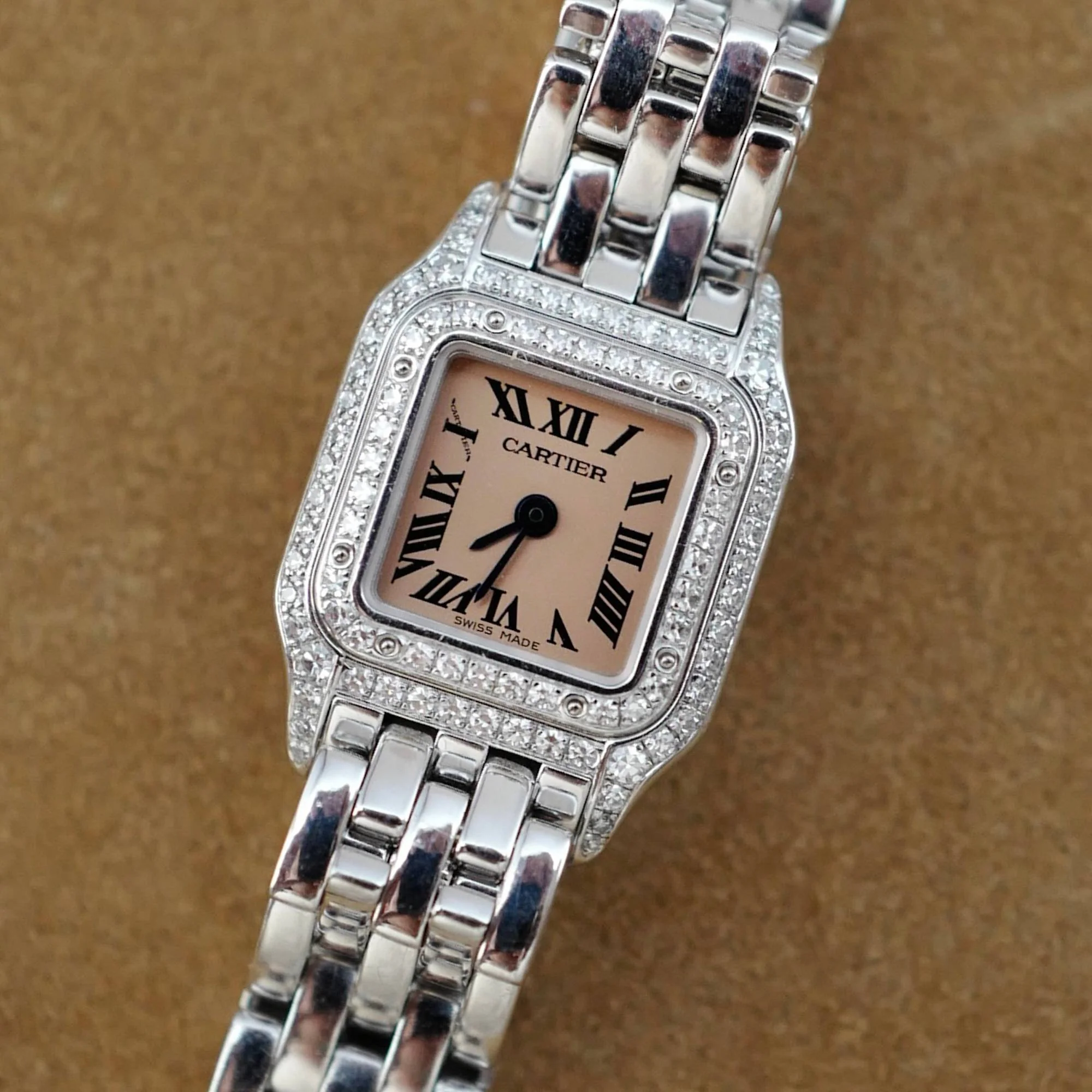 Cartier White Gold Panther Mini Ref. WF3244F3 - Image 2