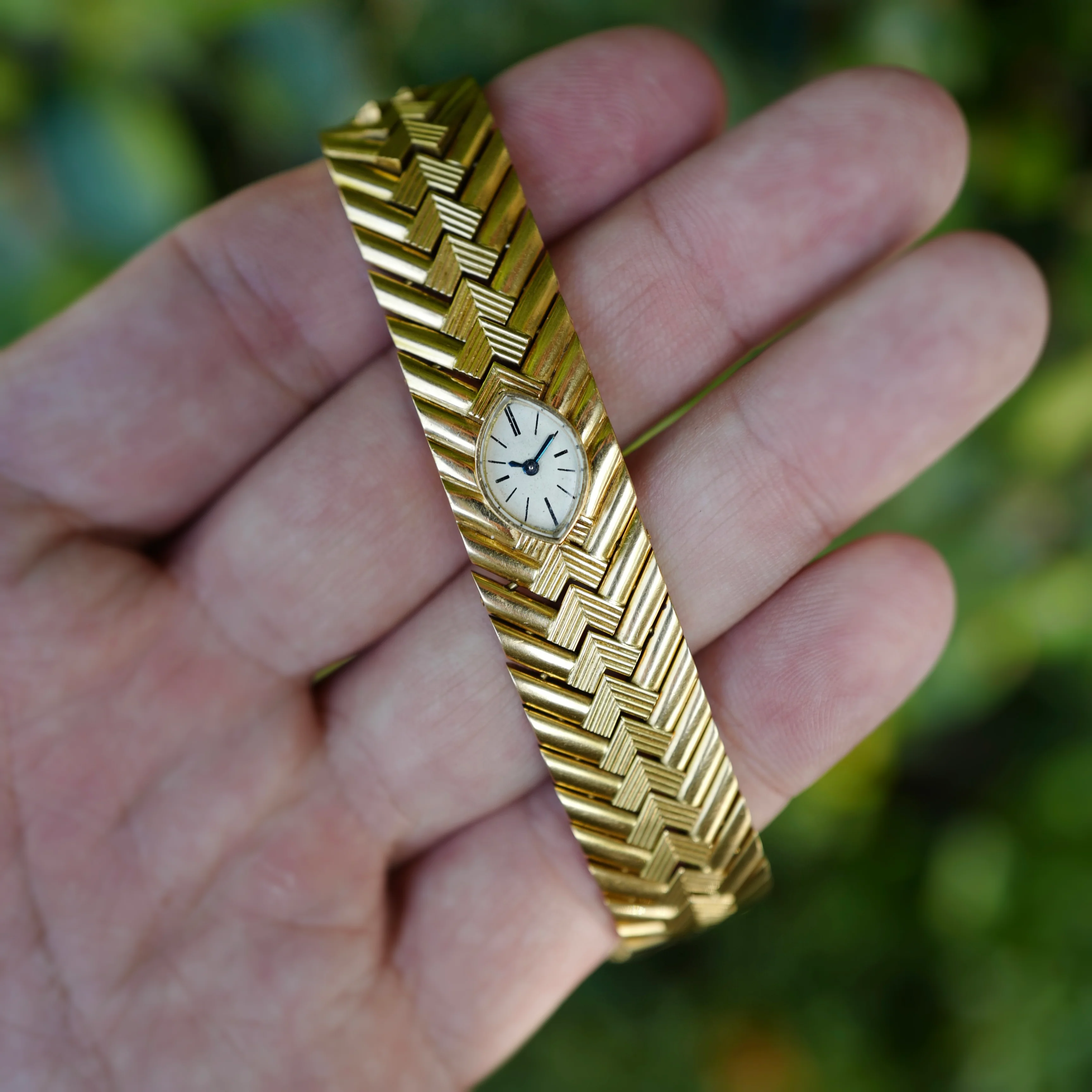 Cartier Yellow Gold Bracelet Watch - Image 3
