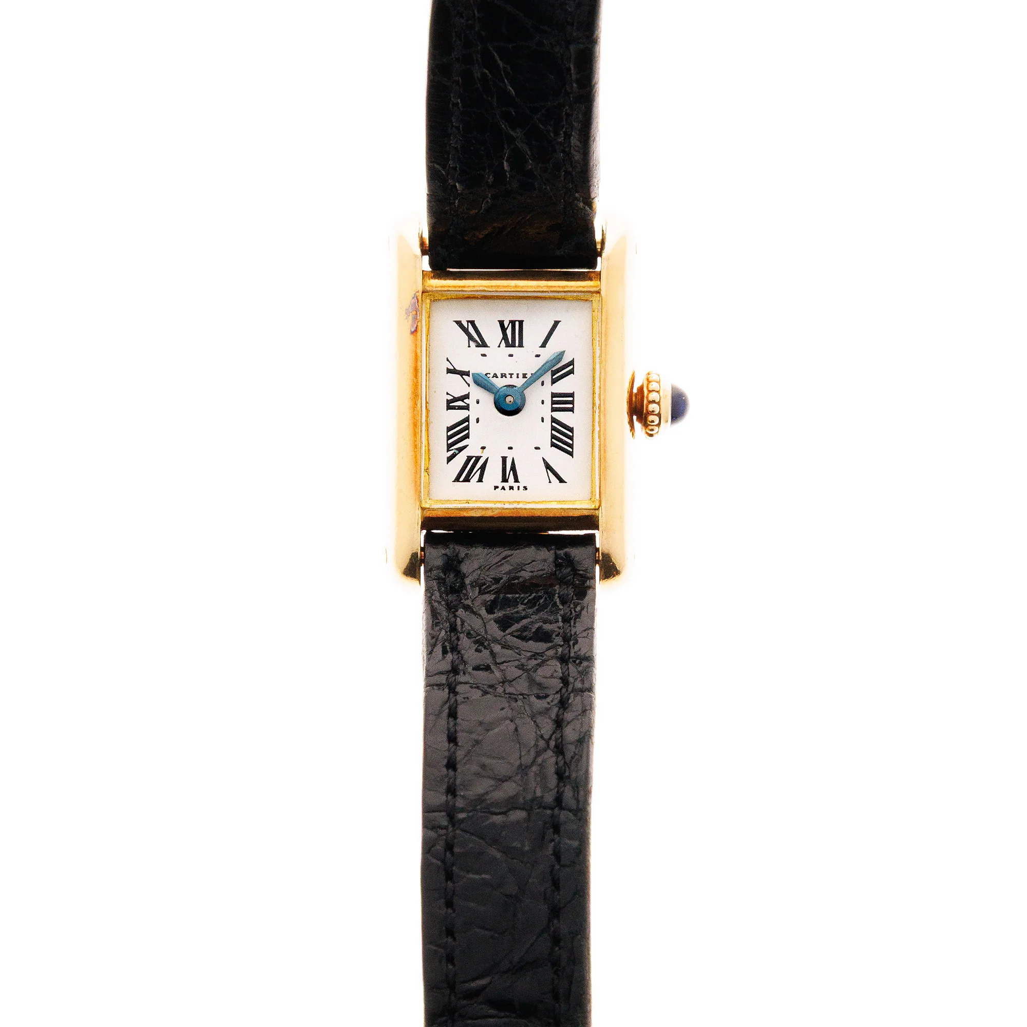 Cartier Yellow Gold Mini Tank, Circa 1970s