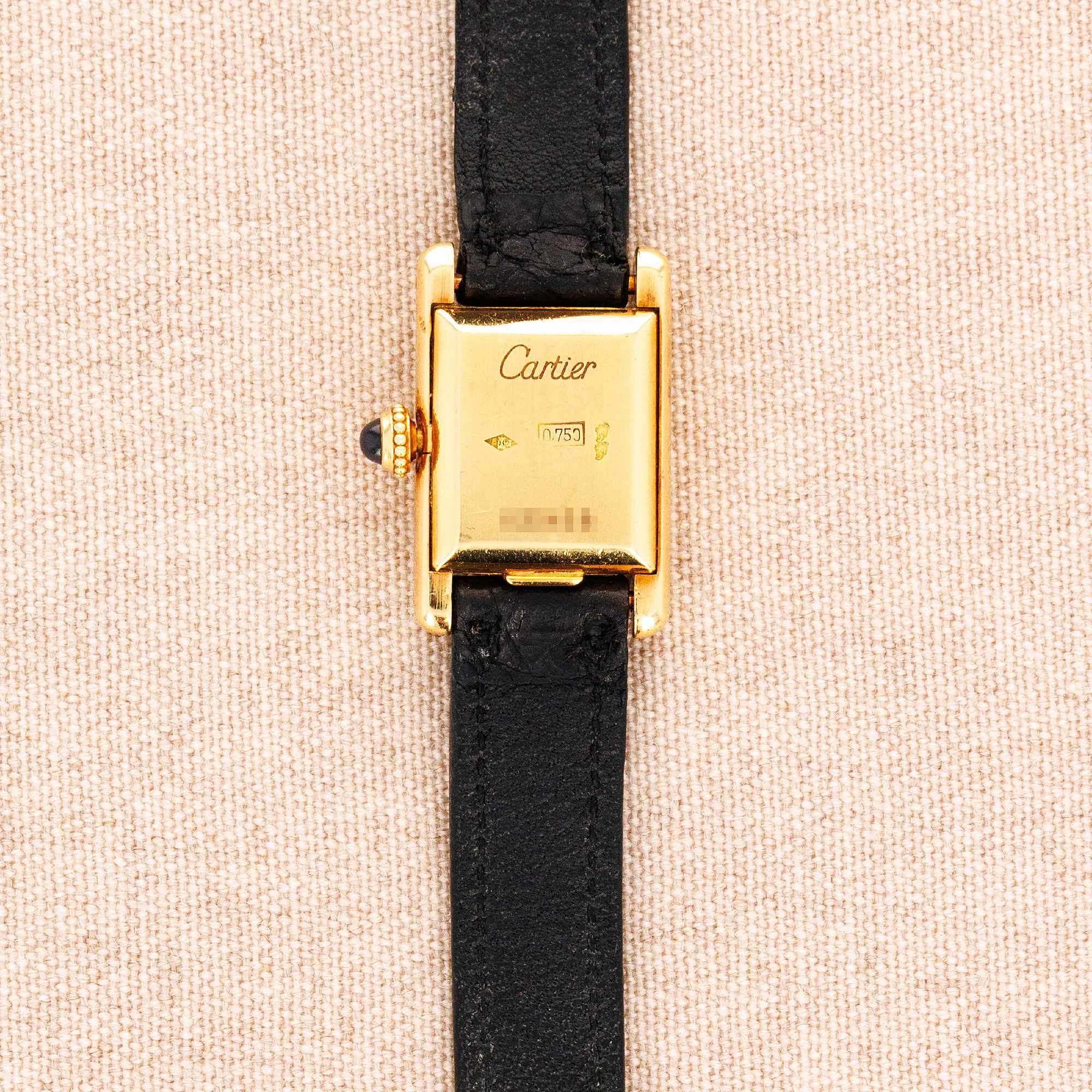 Cartier Yellow Gold Mini Tank, Circa 1970s - Image 3