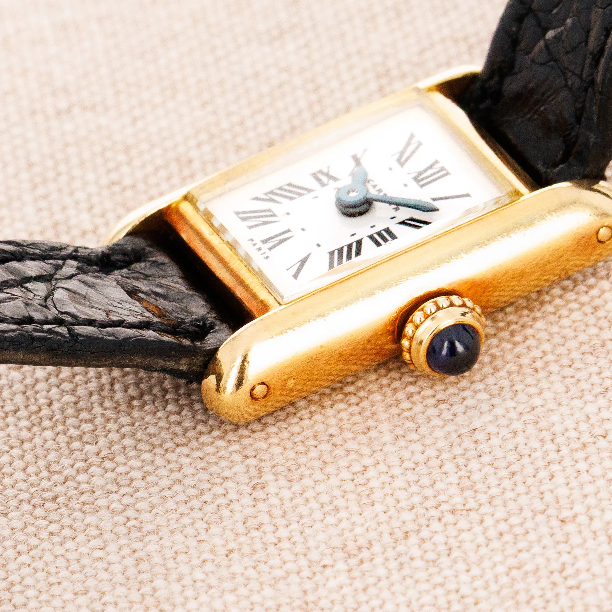 Cartier Yellow Gold Mini Tank, Circa 1970s - Image 4