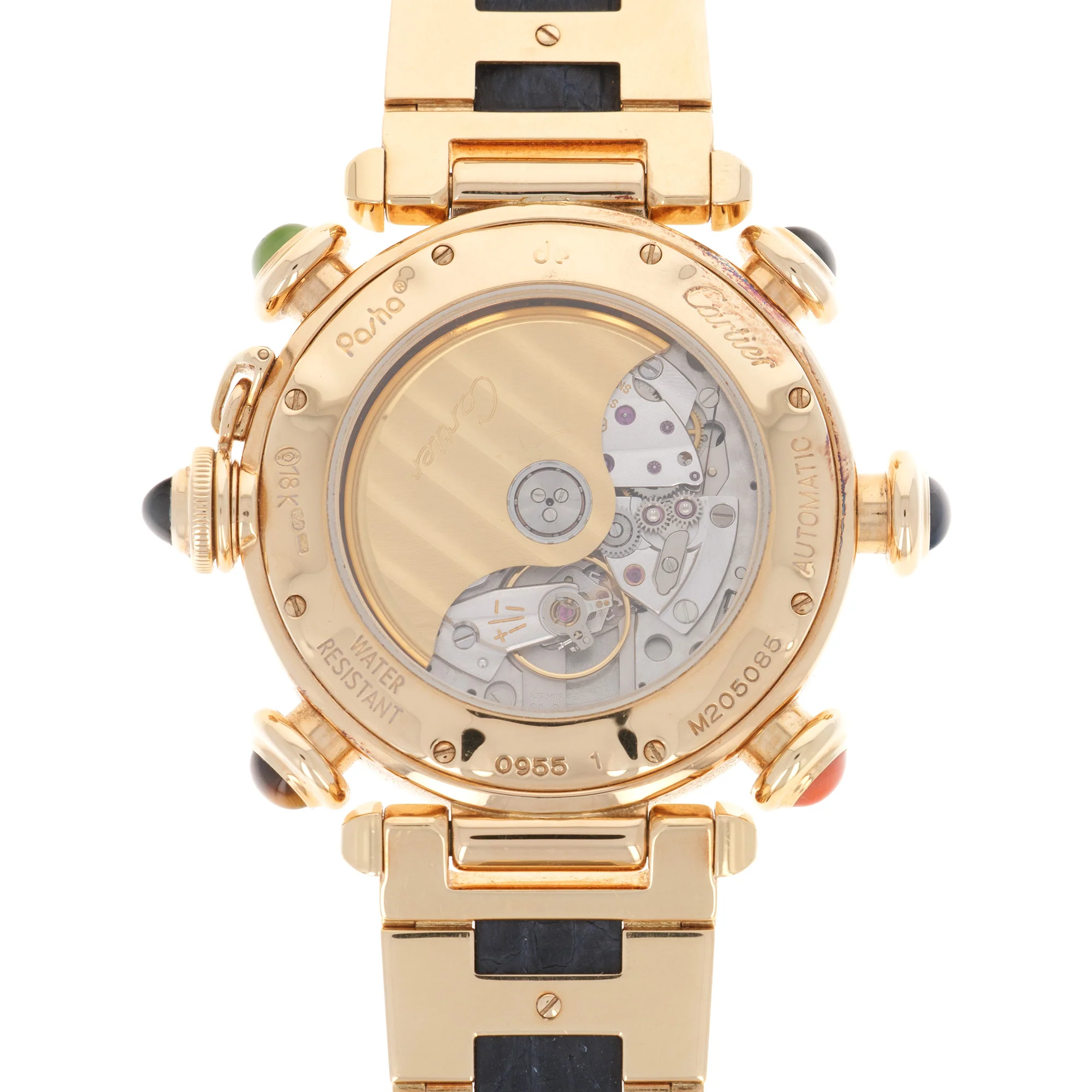 Cartier Yellow Gold Pasha Golf Automatic Watch - Image 4