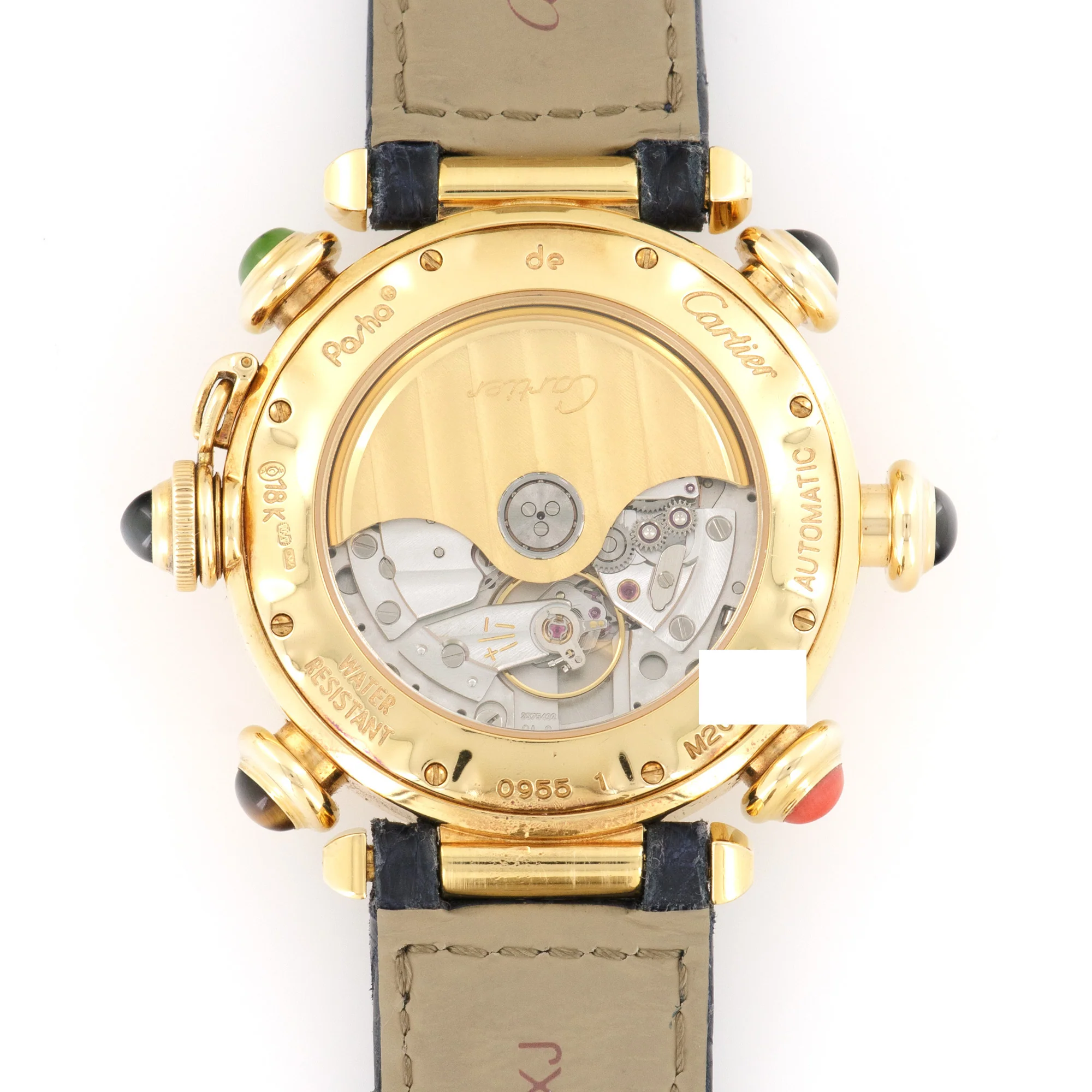 Cartier Yellow Gold Pasha Golf Automatic Watch - Image 4