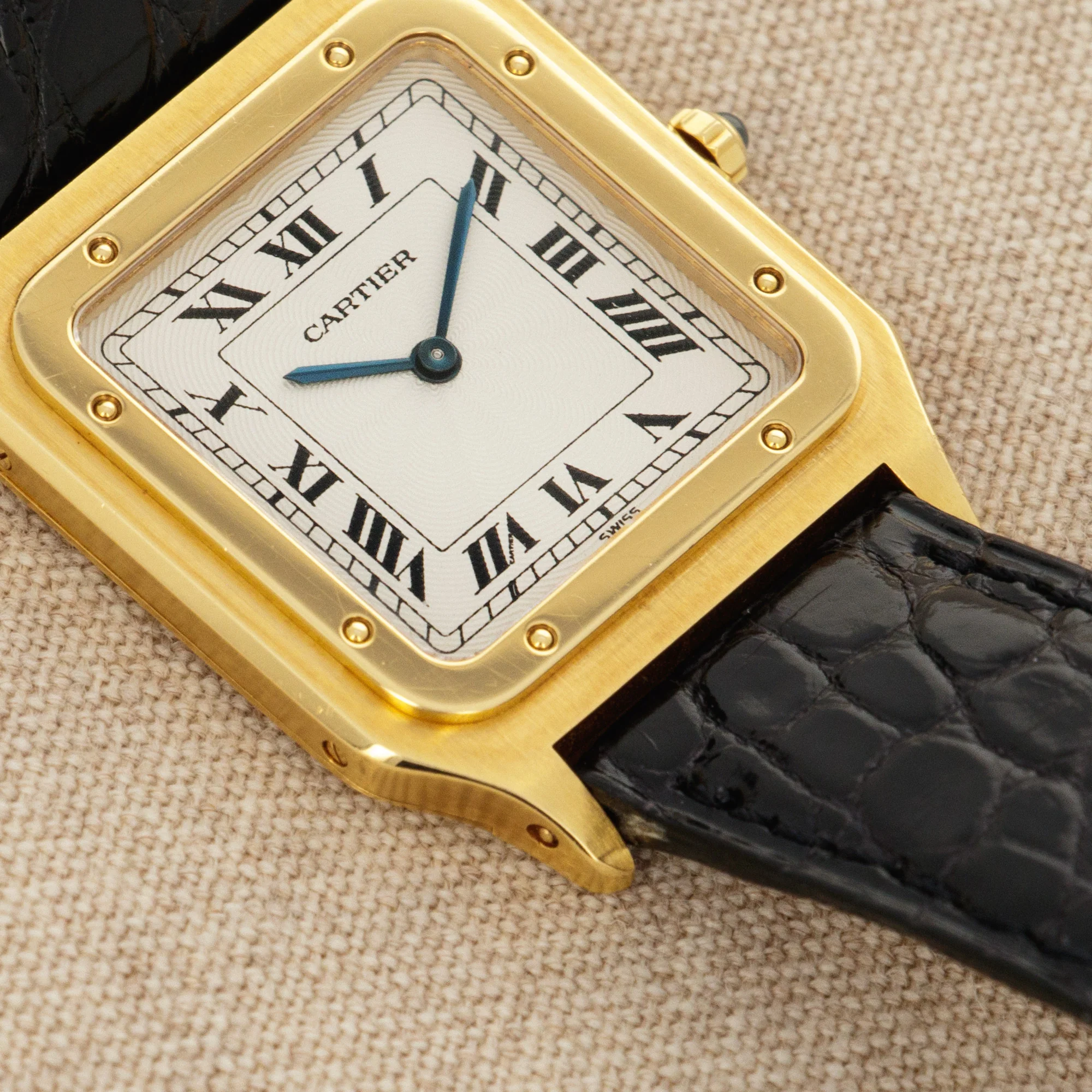 Cartier Yellow Gold Santos Dumont Ref. 1576 - Image 3