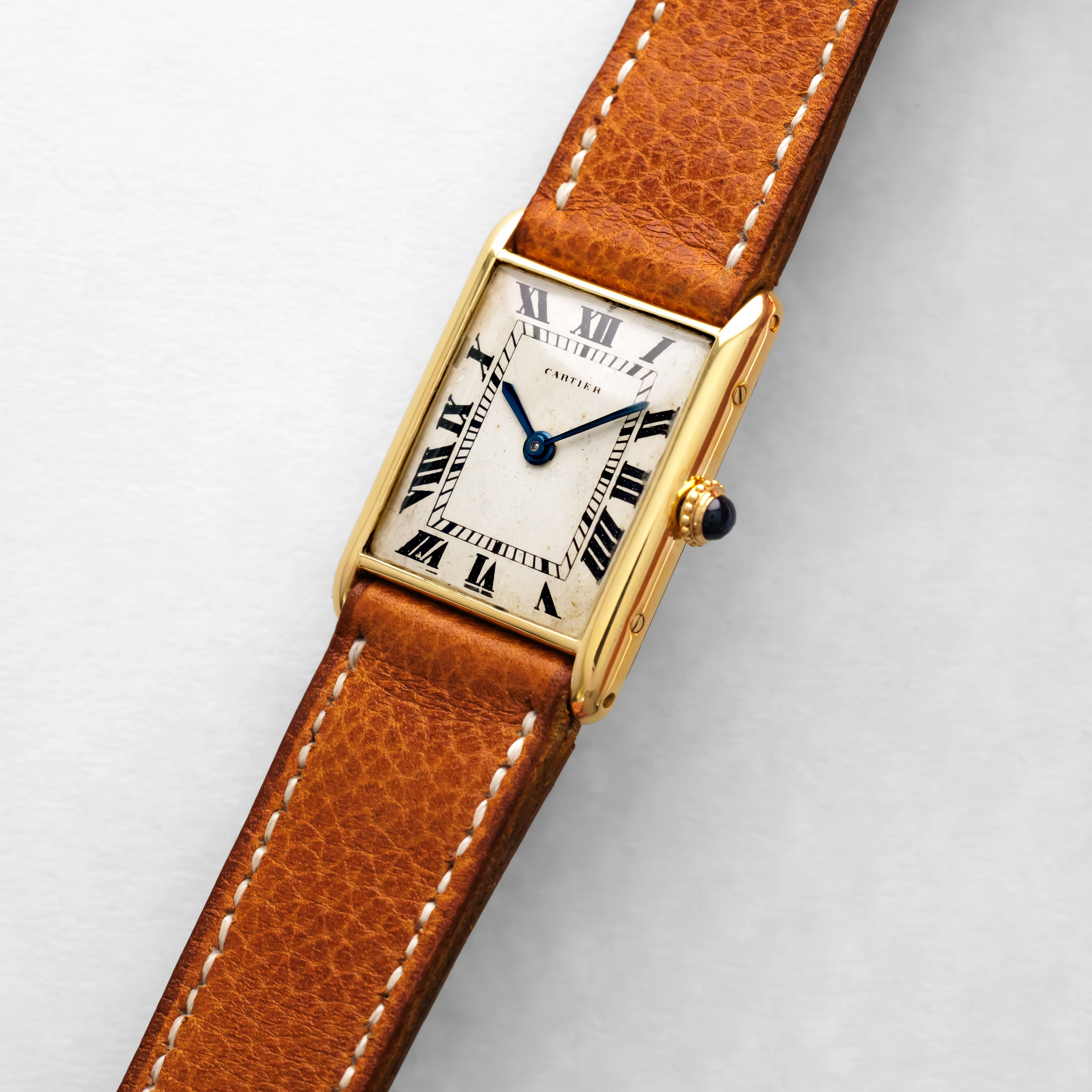 Cartier Yellow Gold Tank, 1940s - Image 3