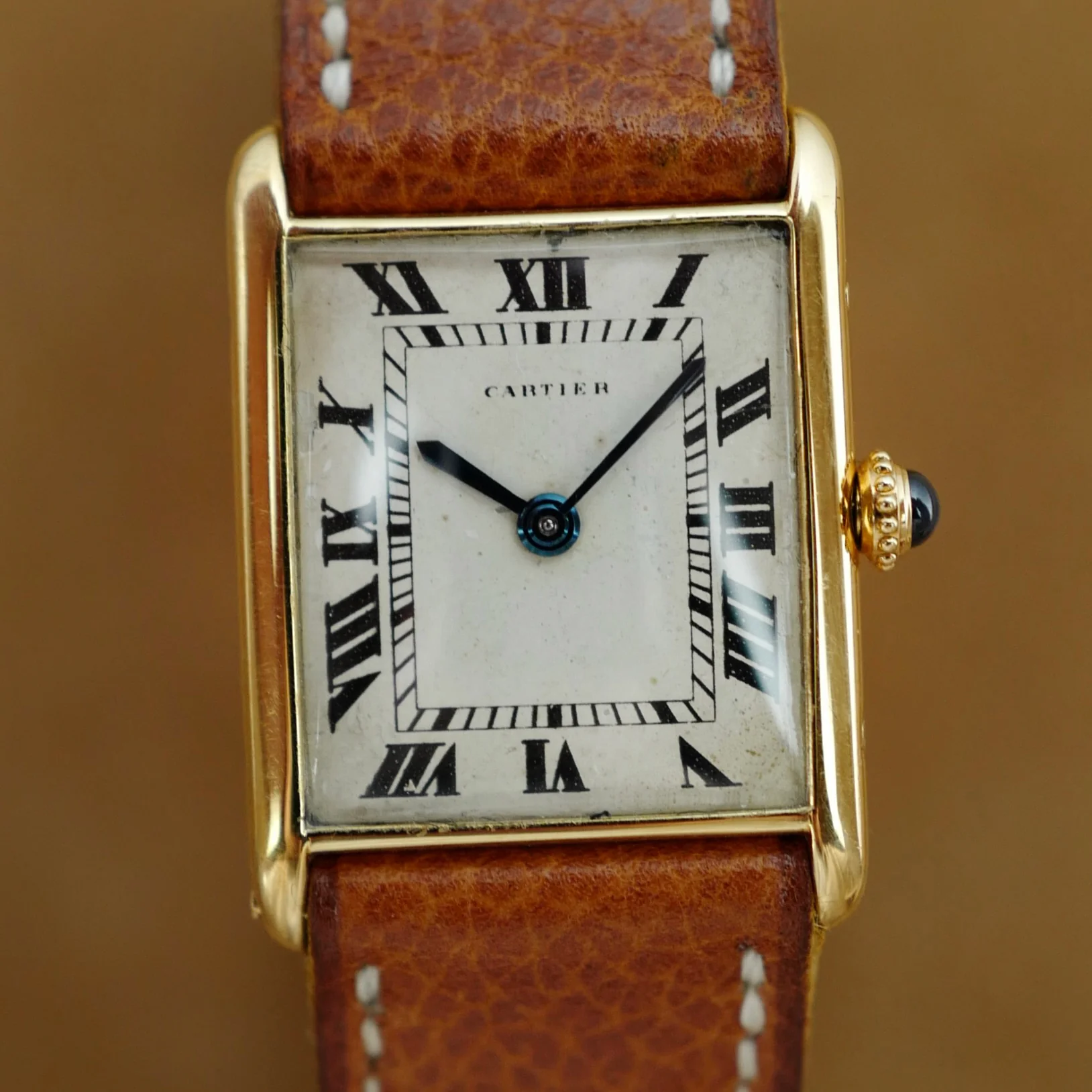 Cartier Yellow Gold Tank, 1940s - Image 4