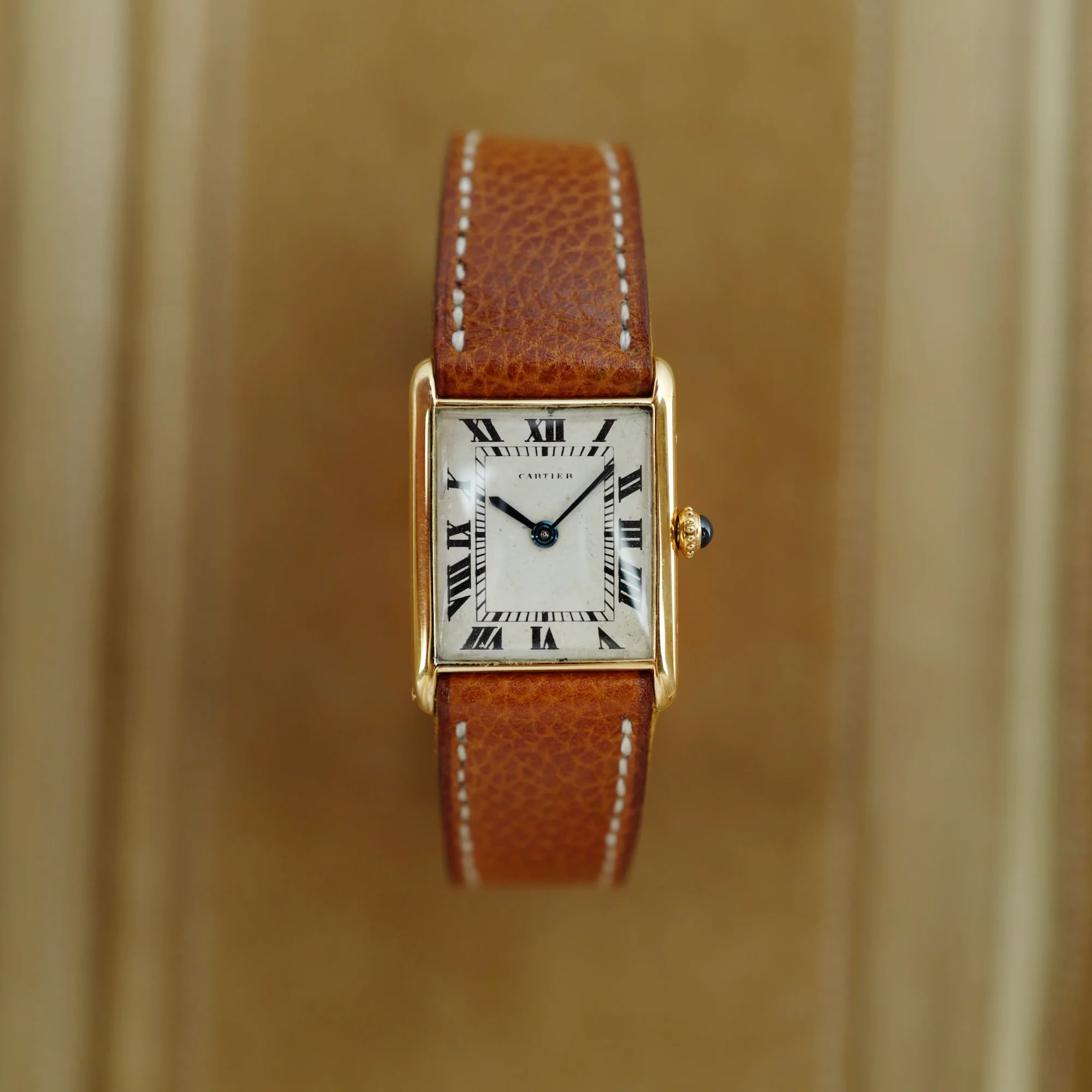 Cartier Yellow Gold Tank, 1940s - Image 5