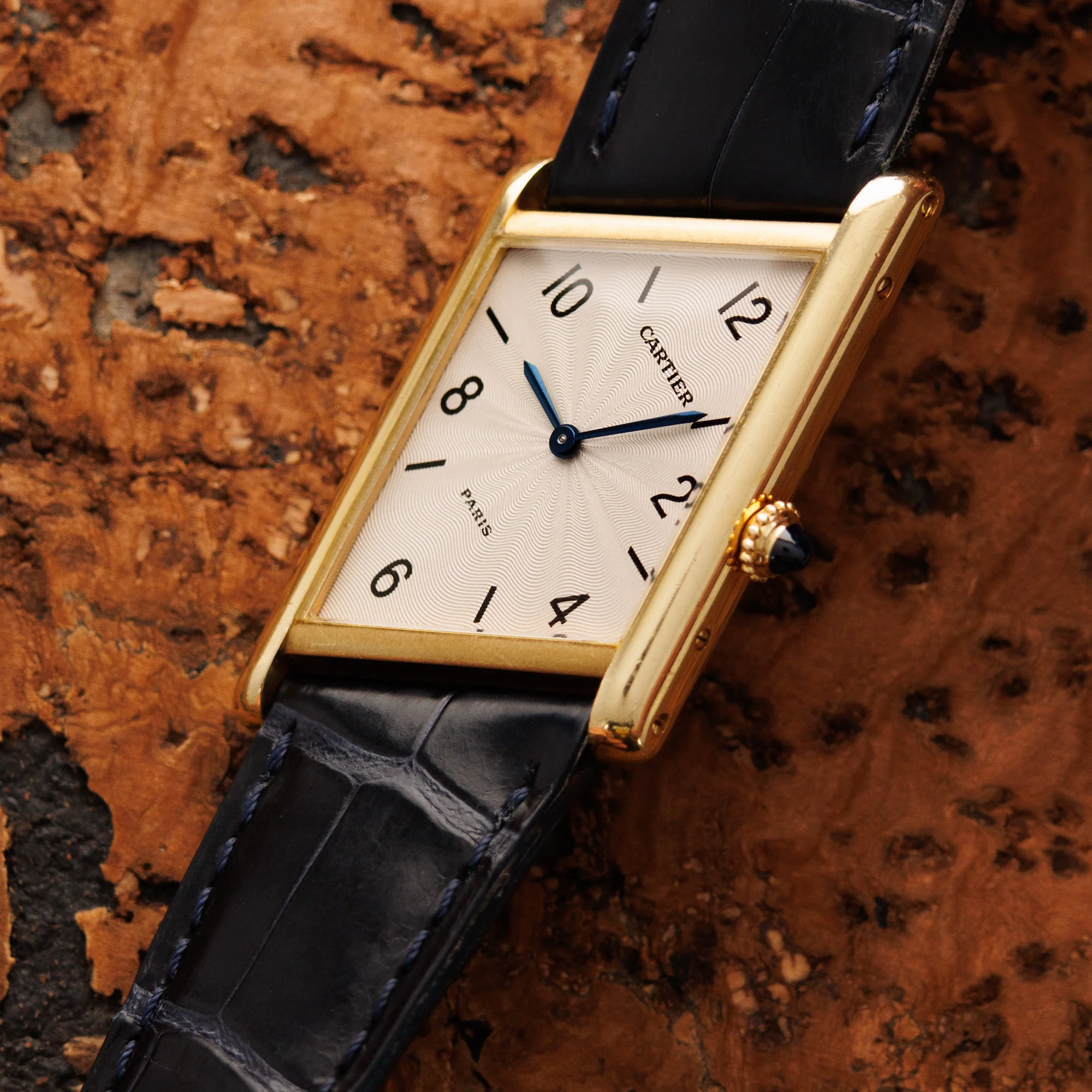 Cartier Yellow Gold Tank Asymetrique - Image 2