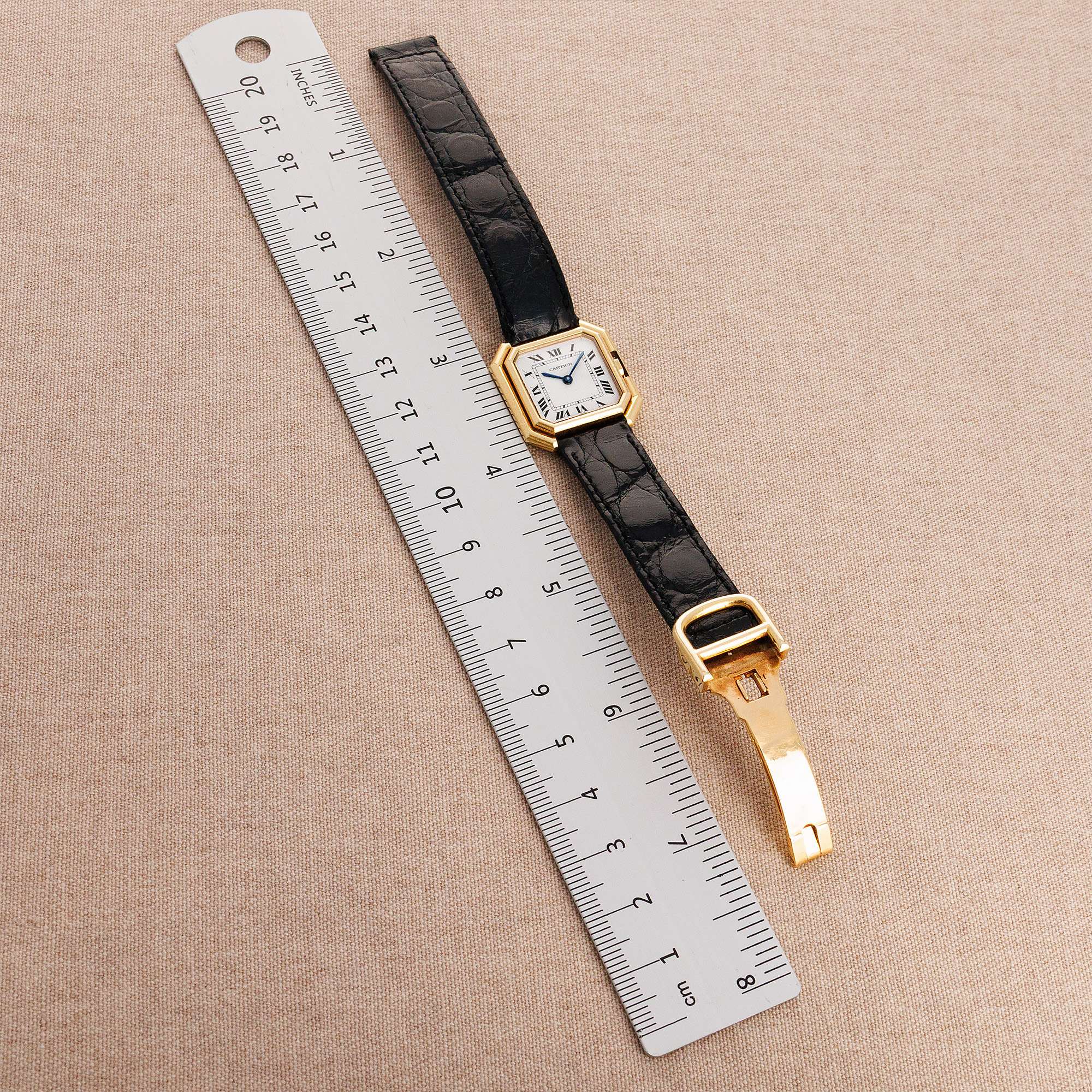 Cartier Yellow Gold Tank Ceinture Ref. 78100 - Image 7