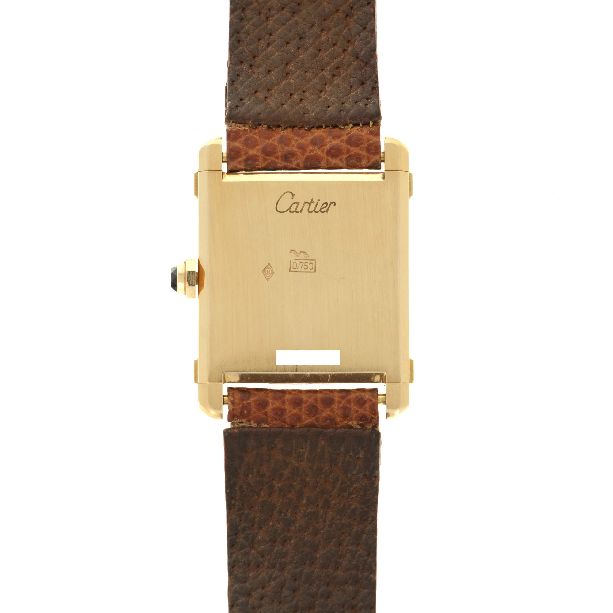 Cartier Yellow Gold Tank Chinoise Watch, 1970s - Image 4