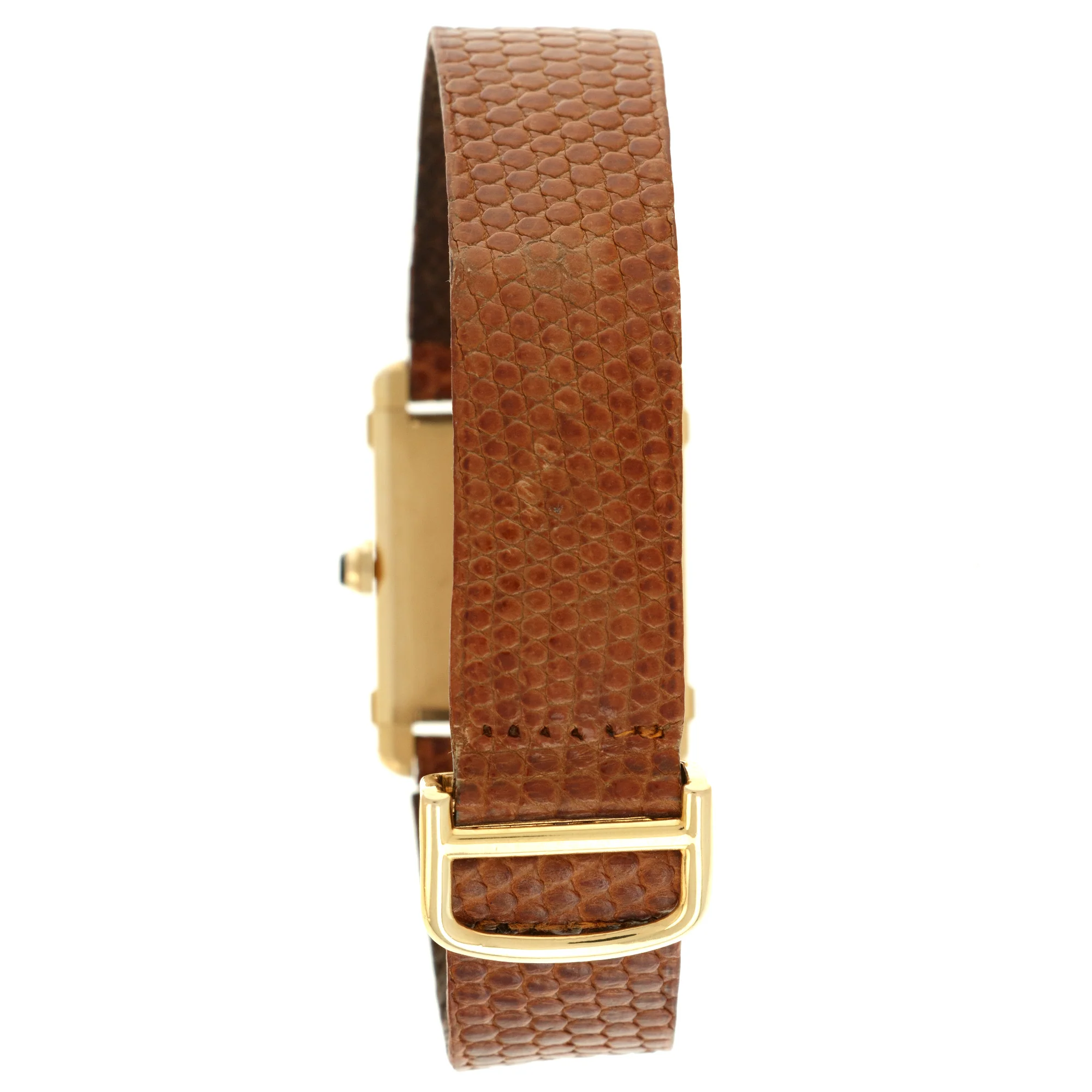 Cartier Yellow Gold Tank Chinoise Watch, 1970s - Image 5