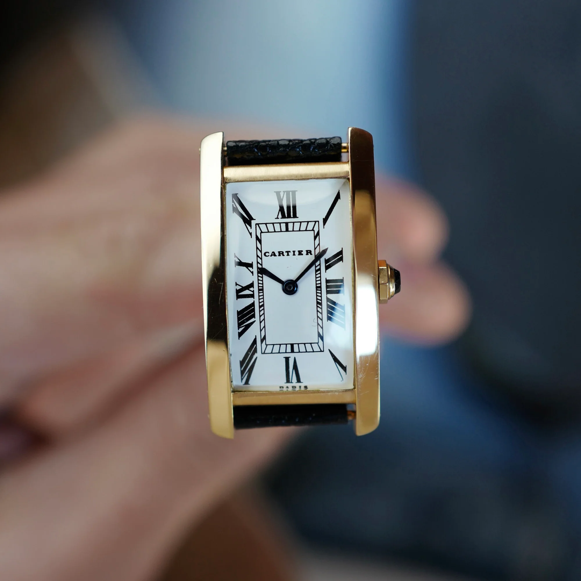 Cartier Yellow Gold Tank Cintree - Image 7