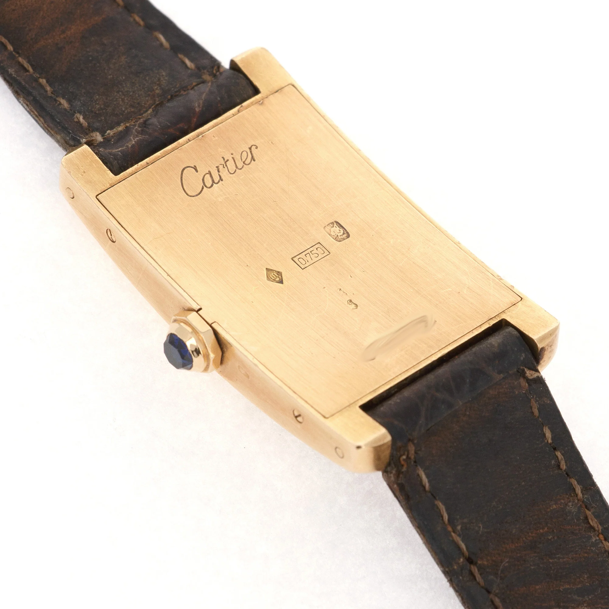 Cartier Yellow Gold Tank Cintree - Image 5