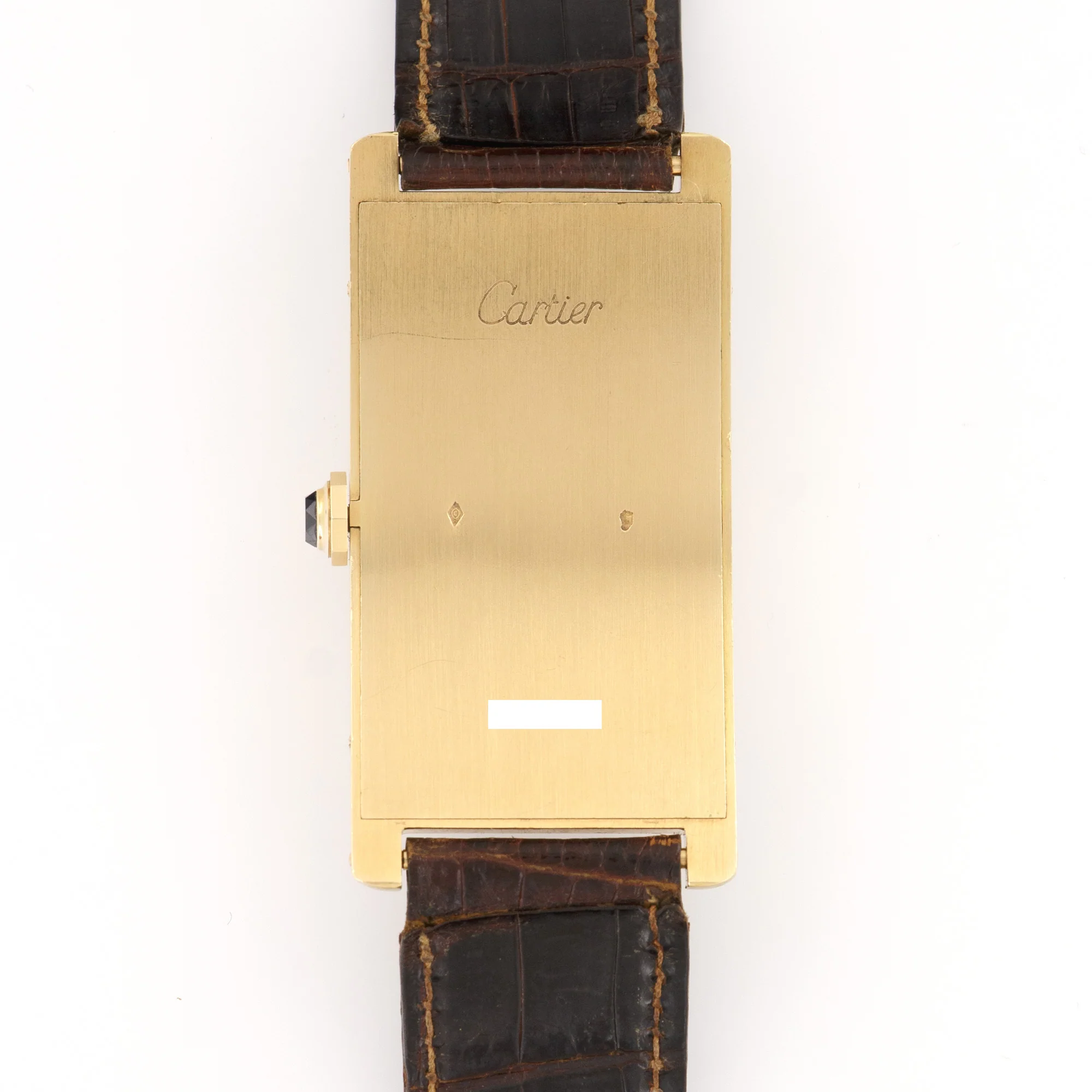 Cartier Yellow Gold Tank Cintree Watch, Circa 1970 - Image 4