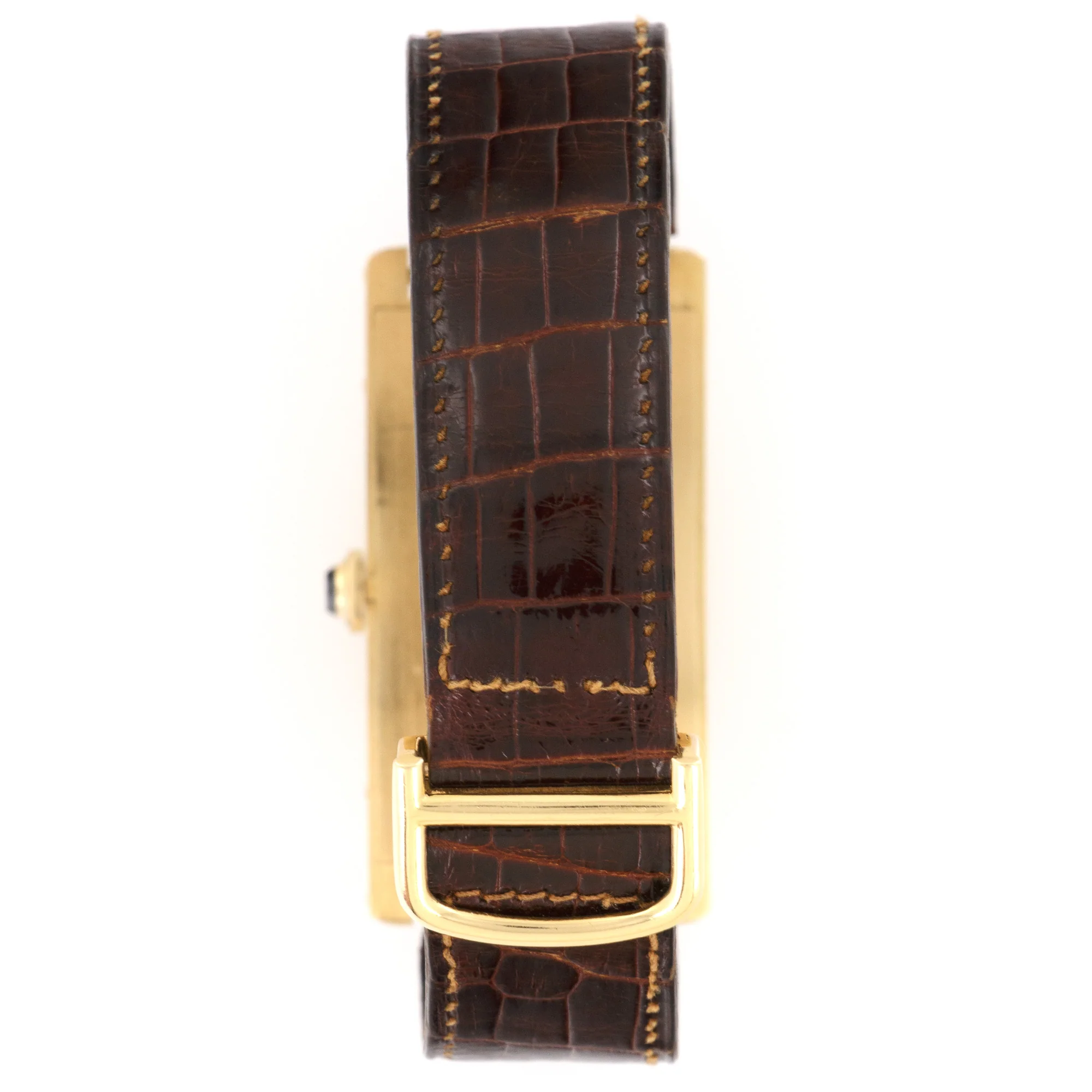 Cartier Yellow Gold Tank Cintree Watch, Circa 1970 - Image 5