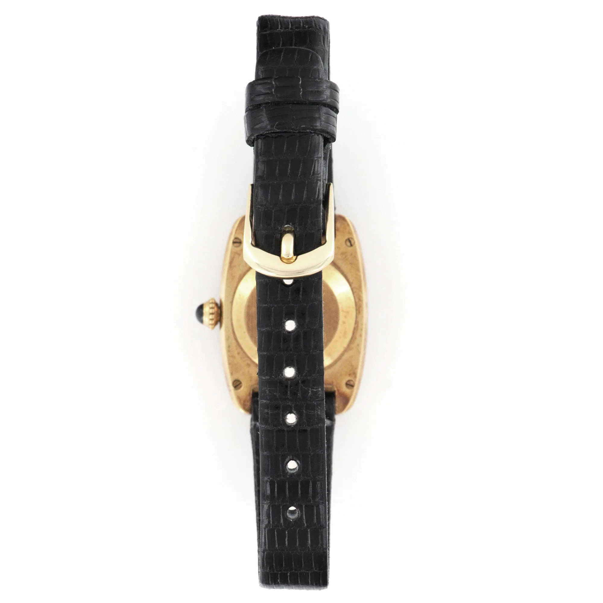 Cartier Yellow Gold Tank Faberge Watch, 1970s - Image 4