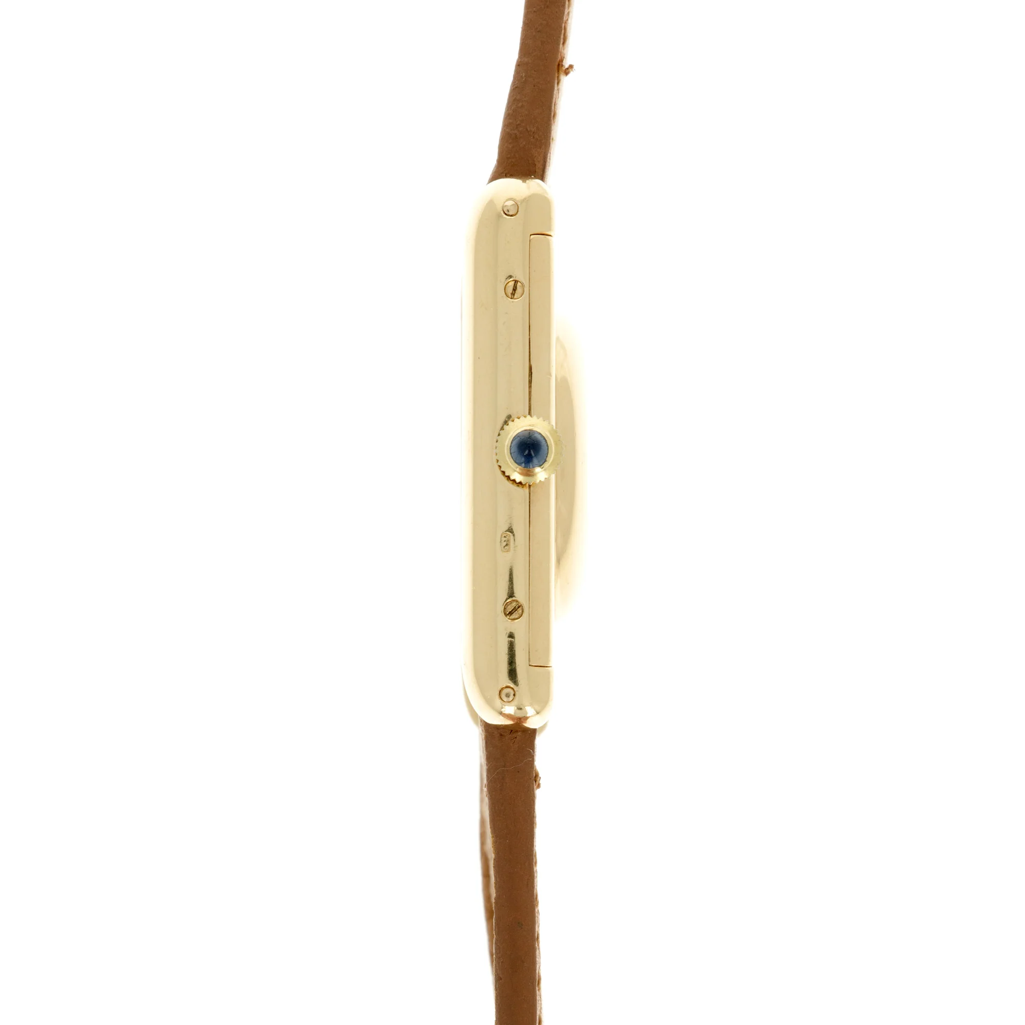 Cartier Yellow Gold Tank Jumbo Automatic Watch - Image 8