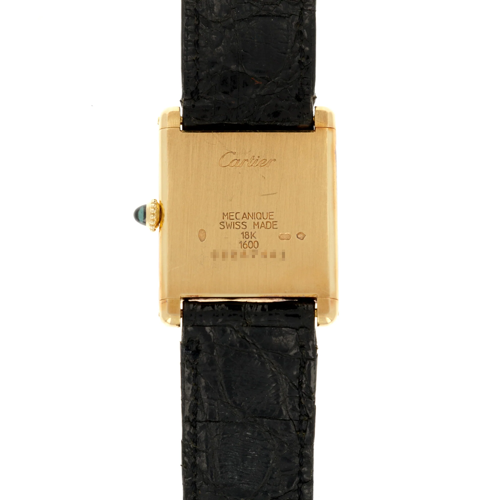 Cartier Yellow Gold Tank Louis Ref. 1600 - Image 3