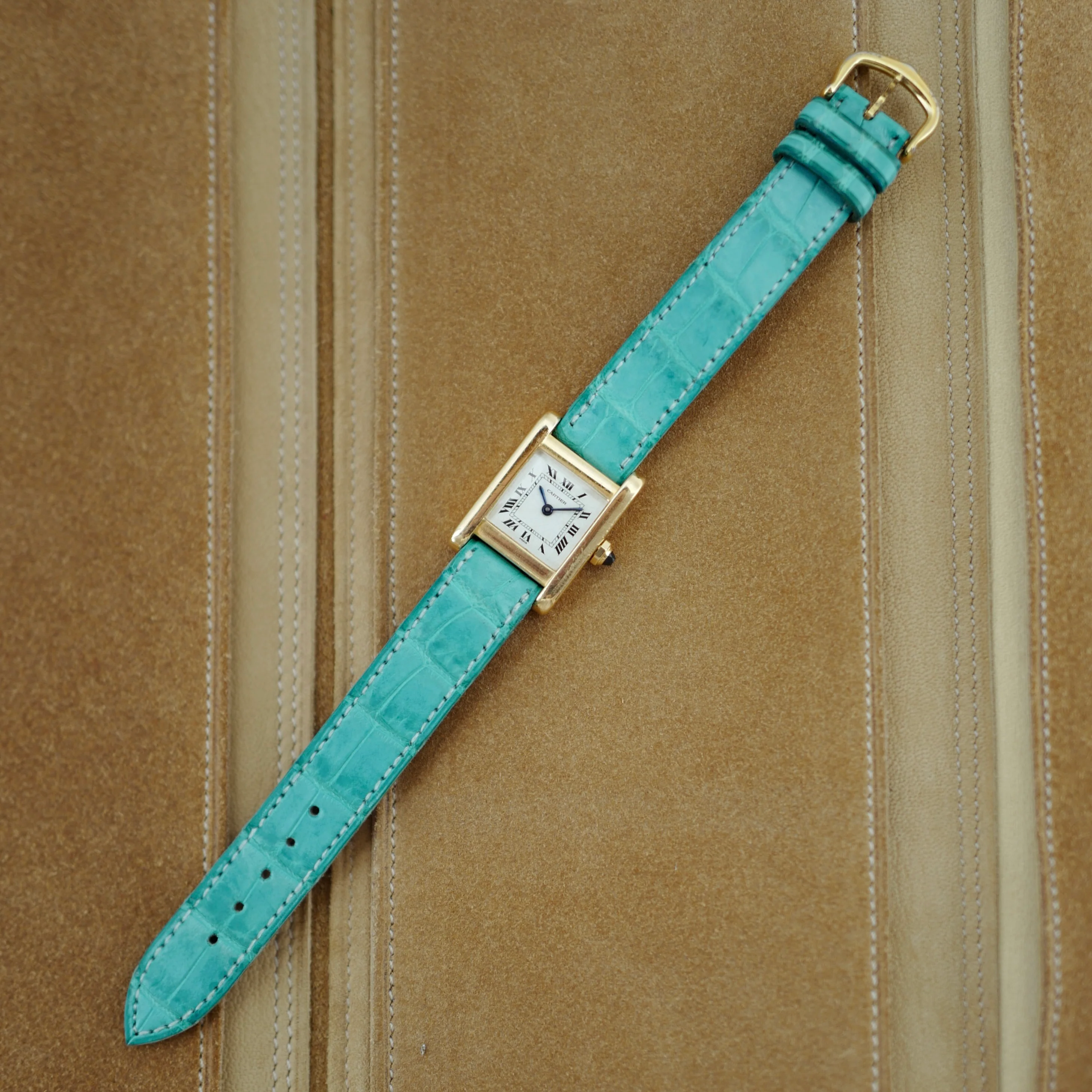 Cartier Yellow Gold Tank Normale Paris Ref. 78093 - Image 7