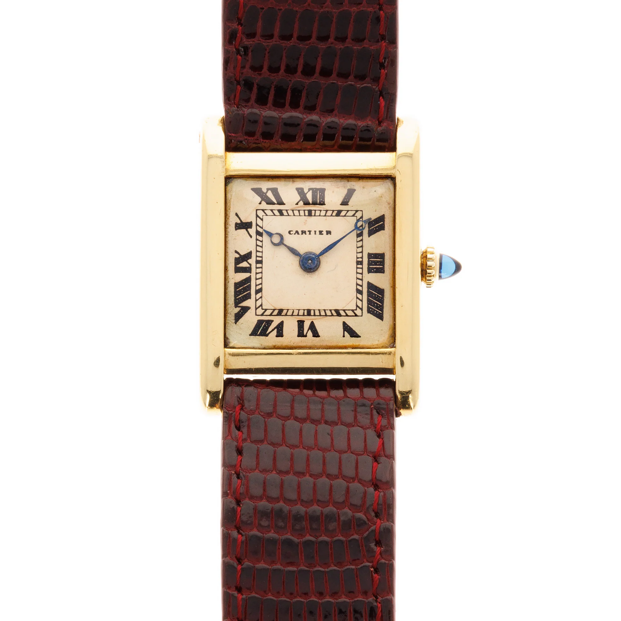 Cartier Yellow Gold Tank Normale Watch, European Watch & Clock