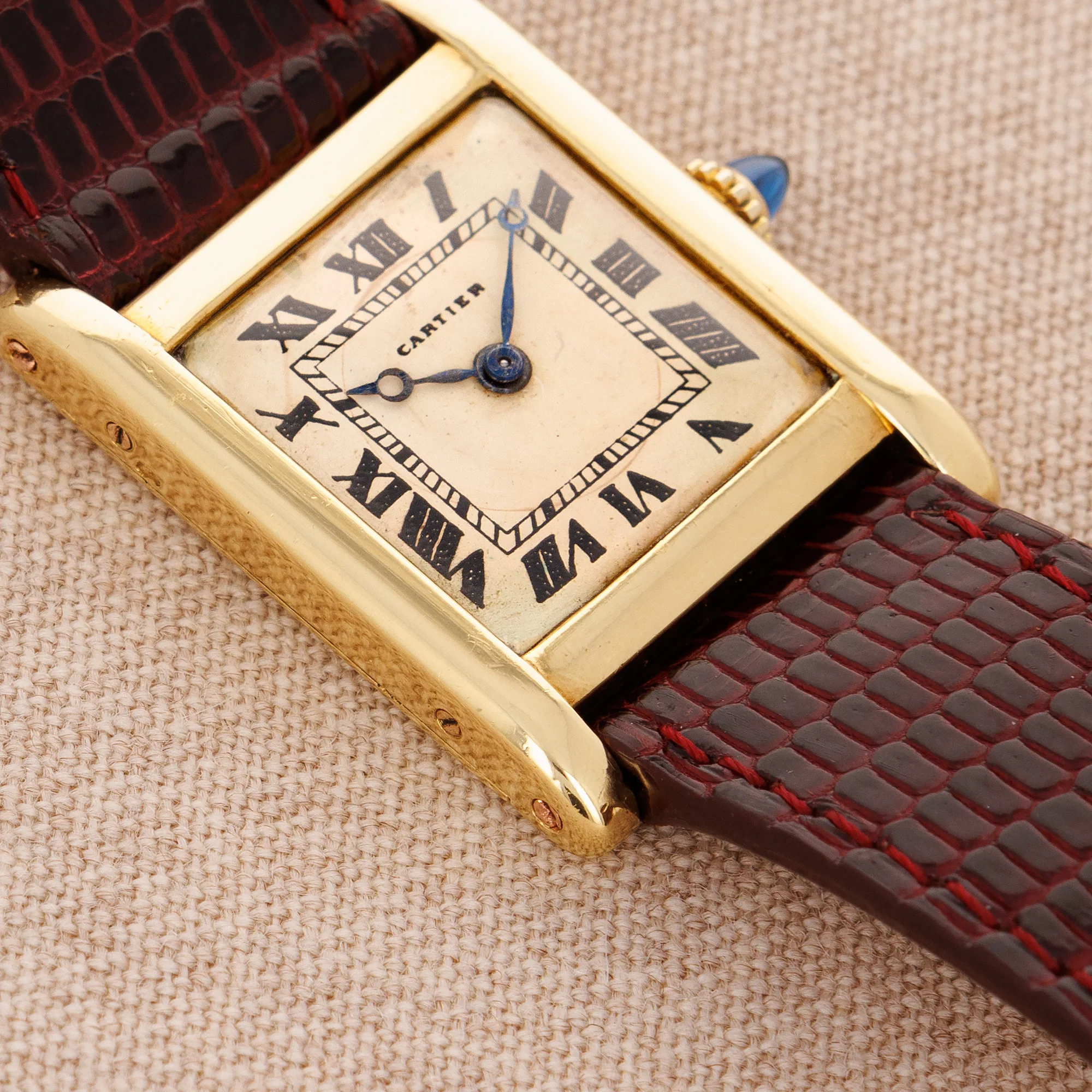 Cartier Yellow Gold Tank Normale Watch, European Watch & Clock - Image 4