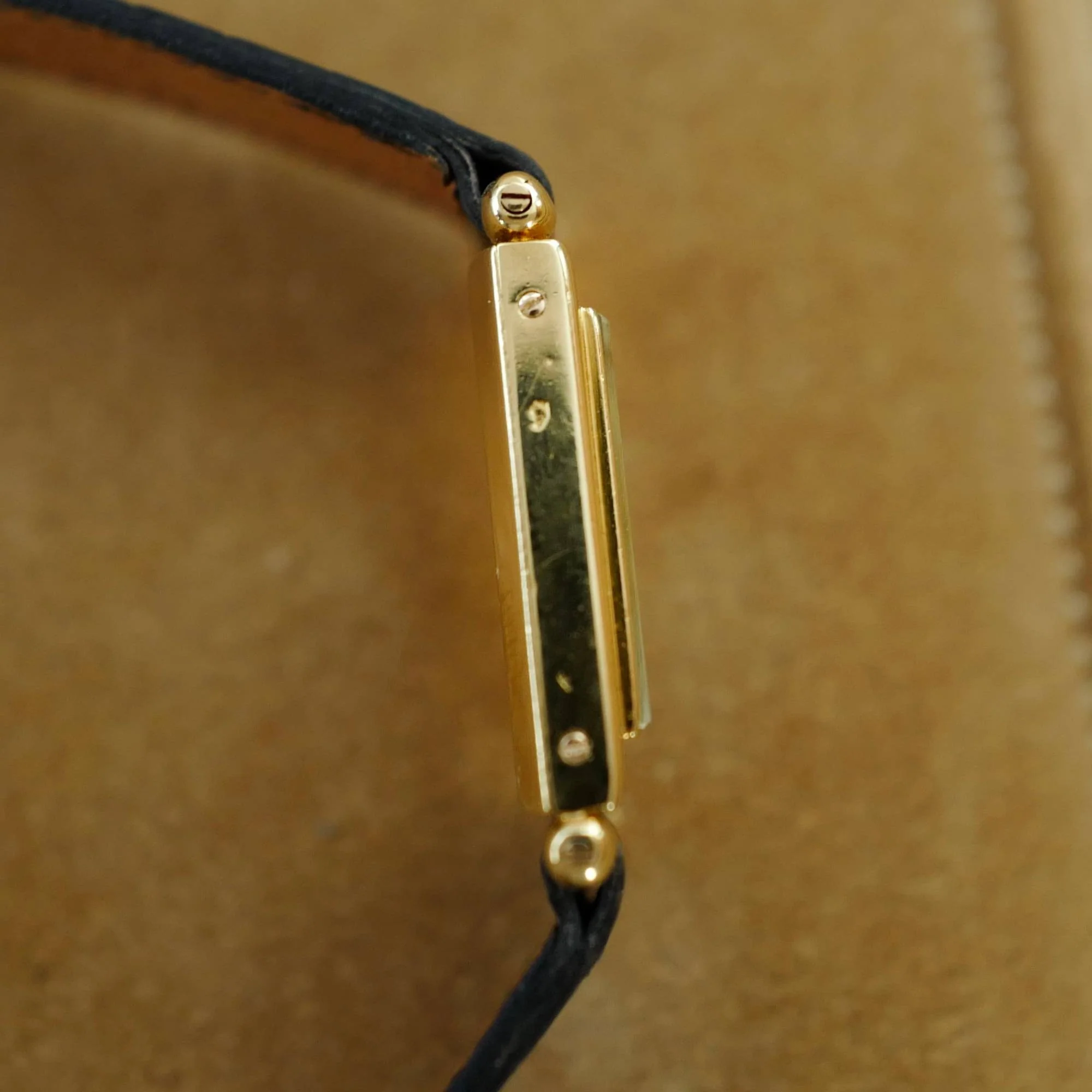 Cartier Yellow Gold Tank Obus, European Watch & Clock, Late 1940s - Image 6