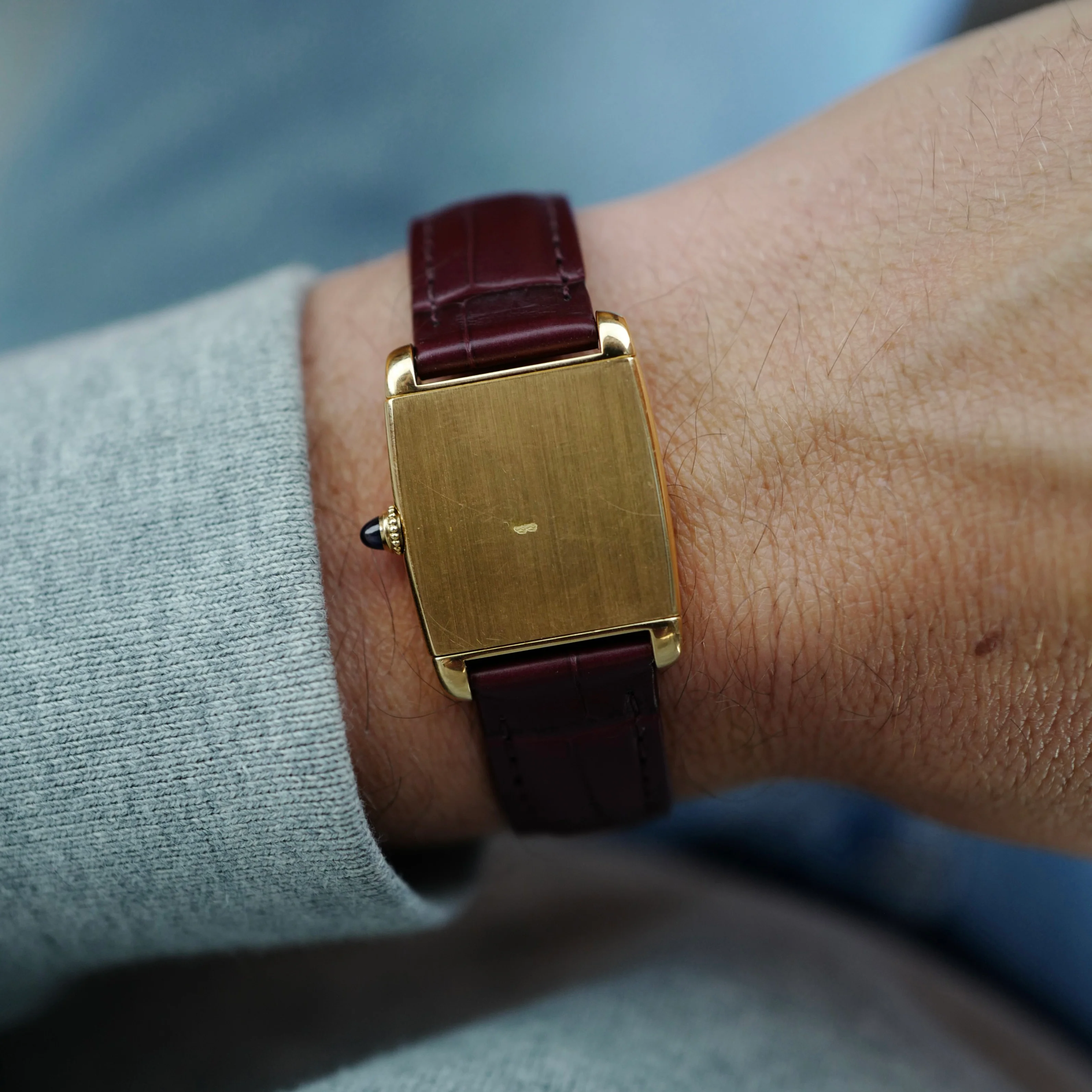 Cartier Yellow Gold Tank Reverso (New Arrival) - Image 2