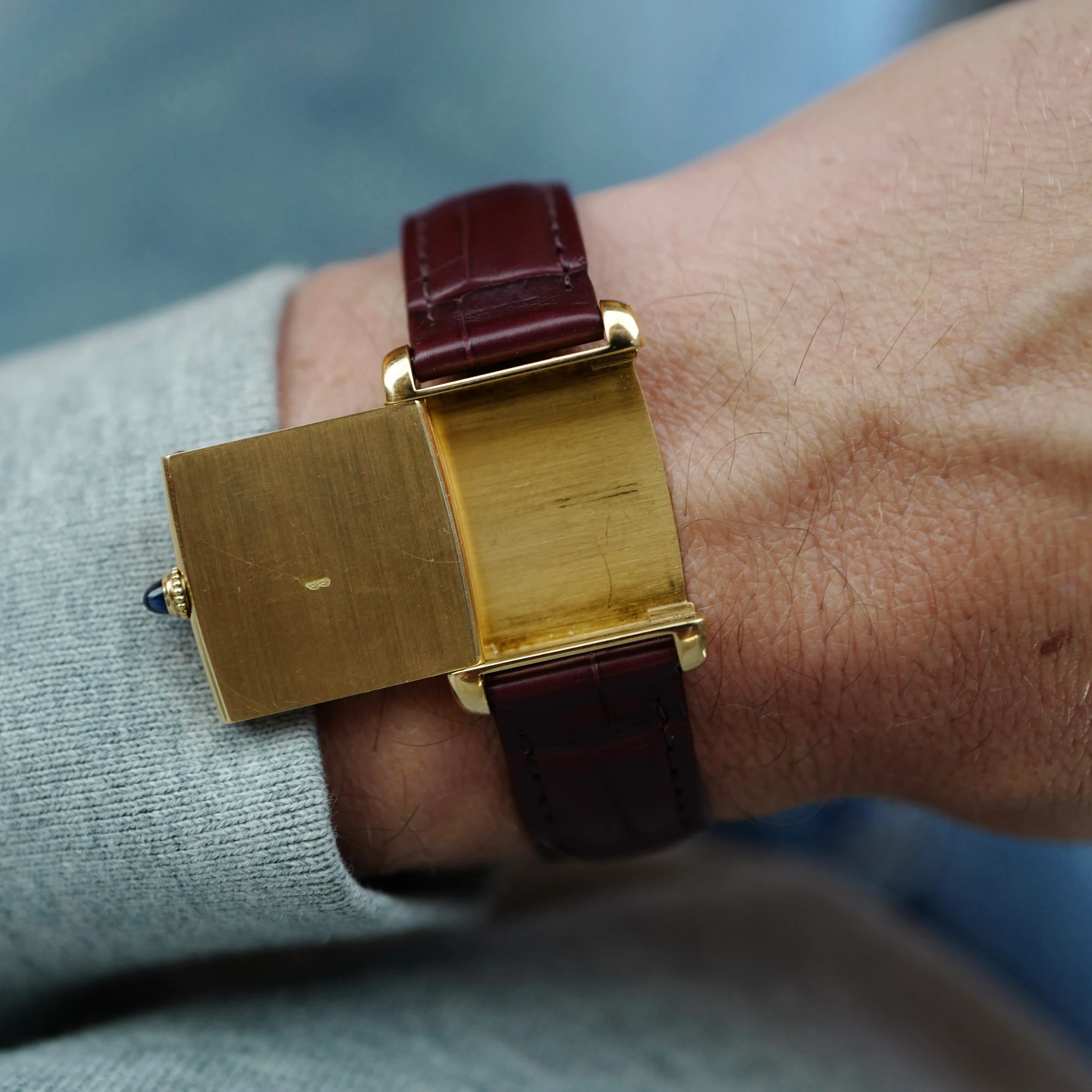 Cartier Yellow Gold Tank Reverso (New Arrival) - Image 4