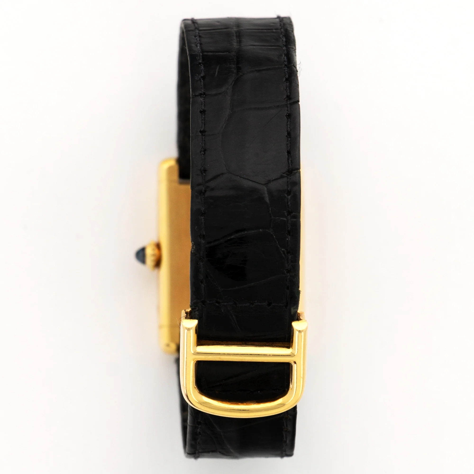 Cartier Yellow Gold Tank Watch, Circa 1970s - Image 5