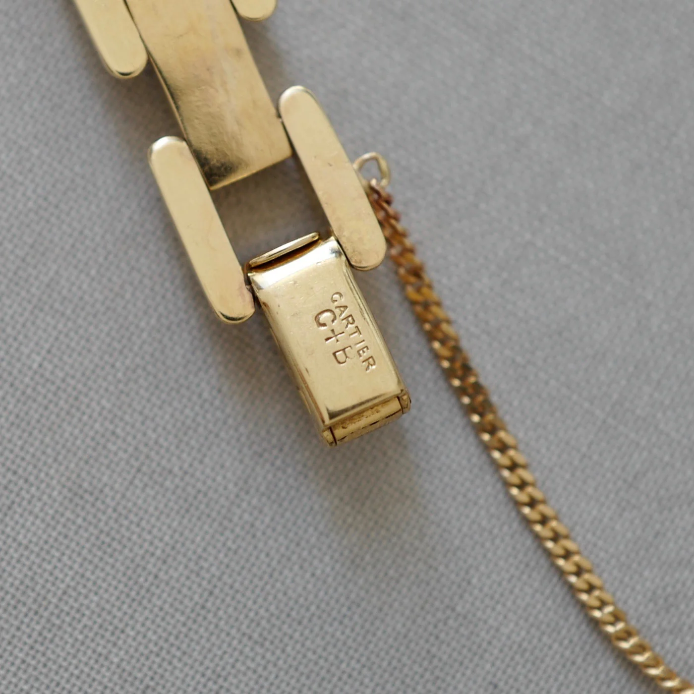 Cartier Yellow Gold Unusual Bracelet Watch - Image 4