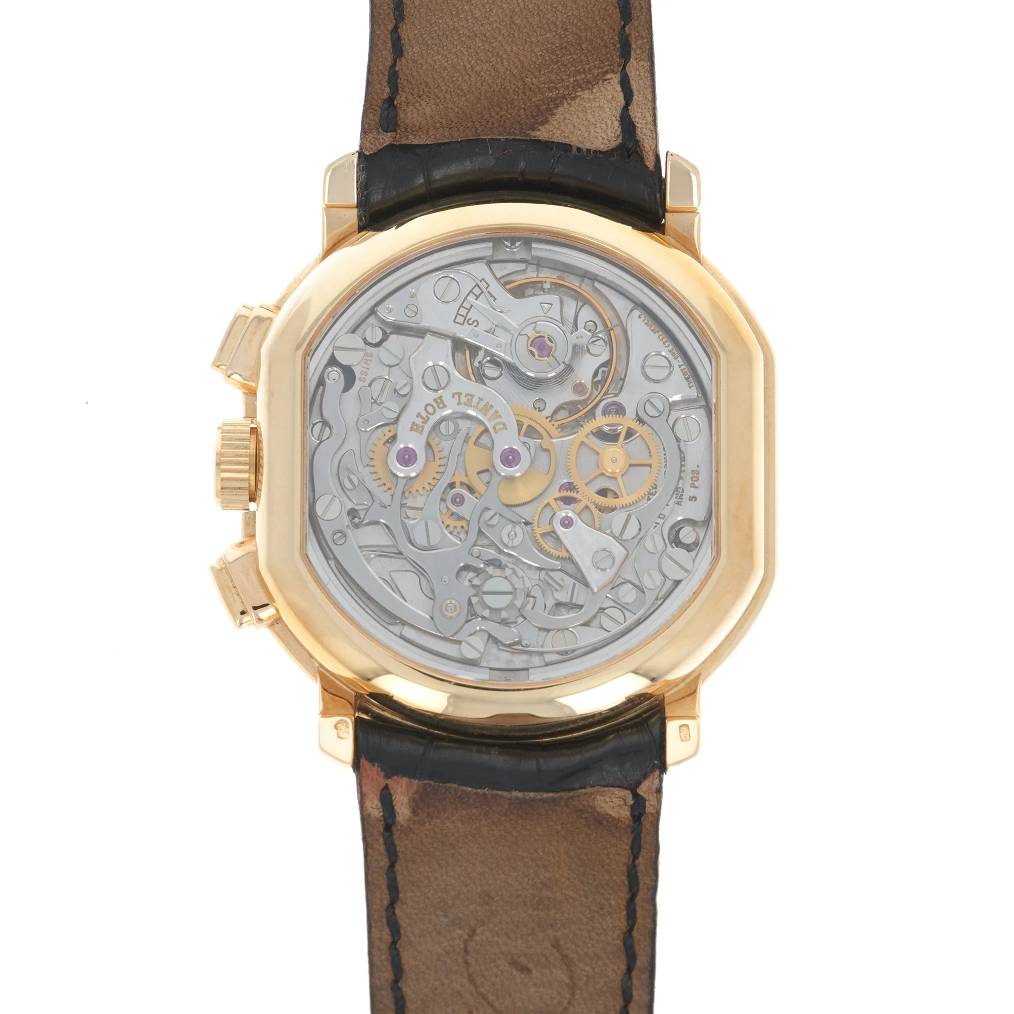 Daniel Roth Tourbillon, Retrograde Skeleton, Chronograph, Three Watch Set - Image 4