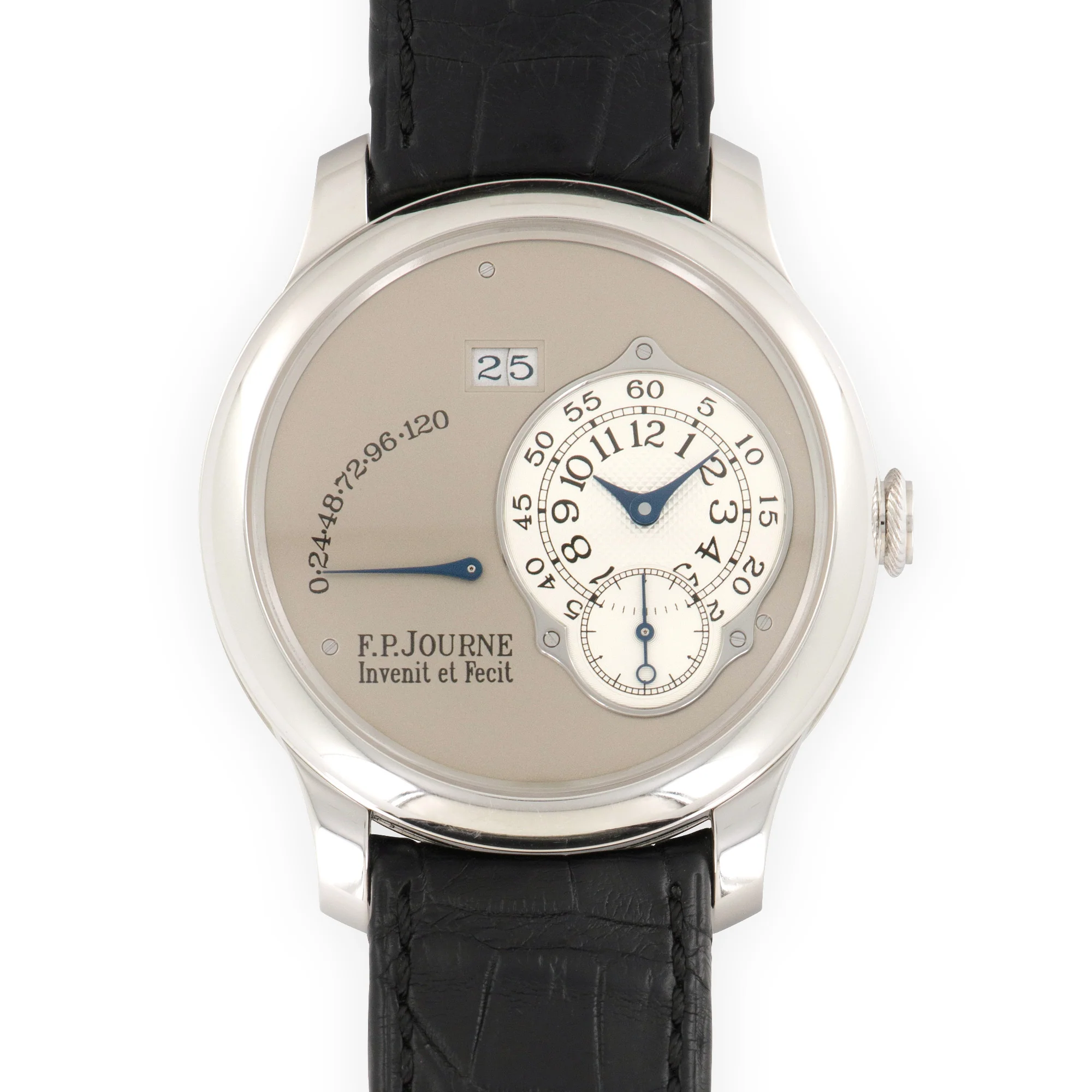 F.P. Journe Platinum Octa Auto Reserve Watch with Original Box and Papers