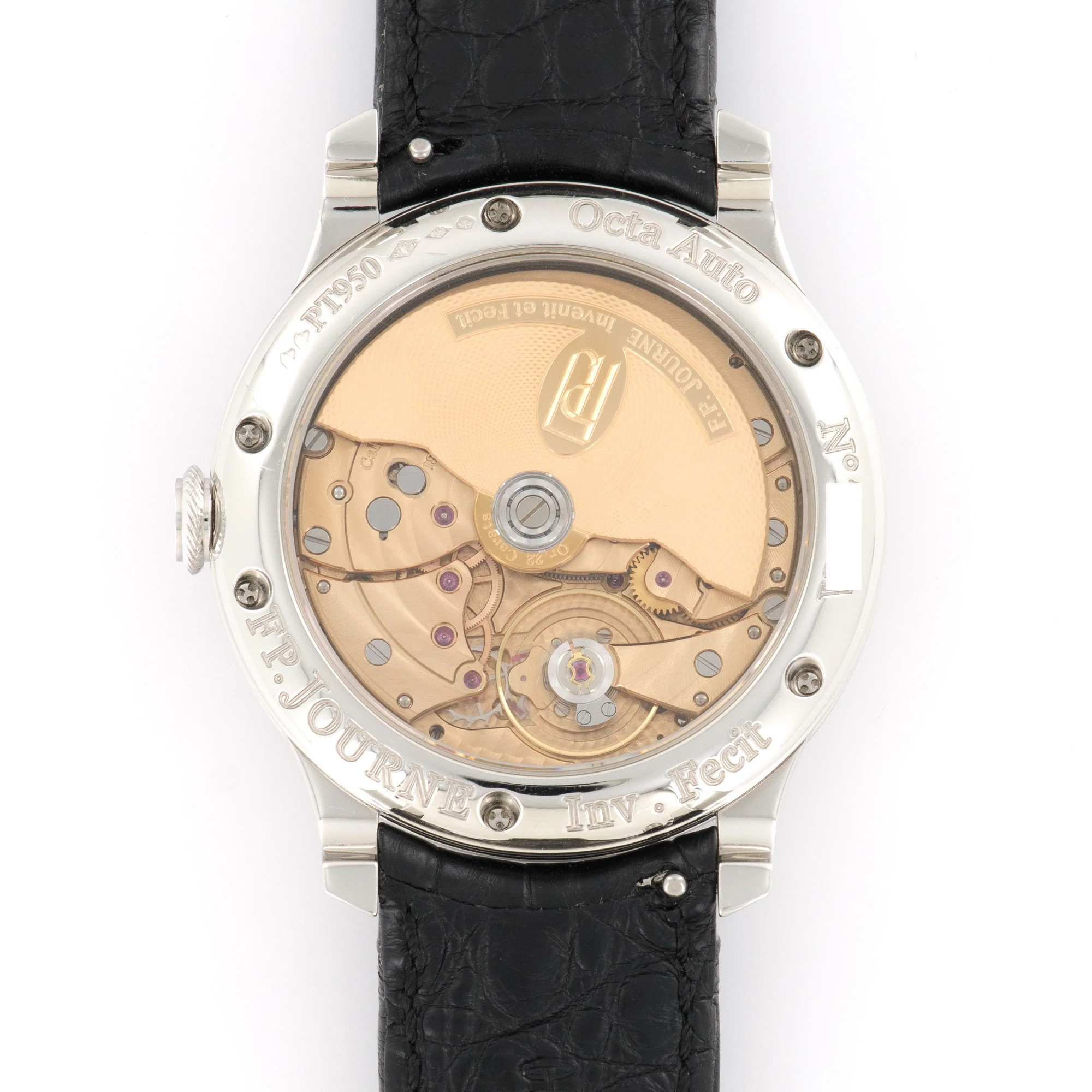 F.P. Journe Platinum Octa Auto Reserve Watch with Original Box and Papers - Image 4