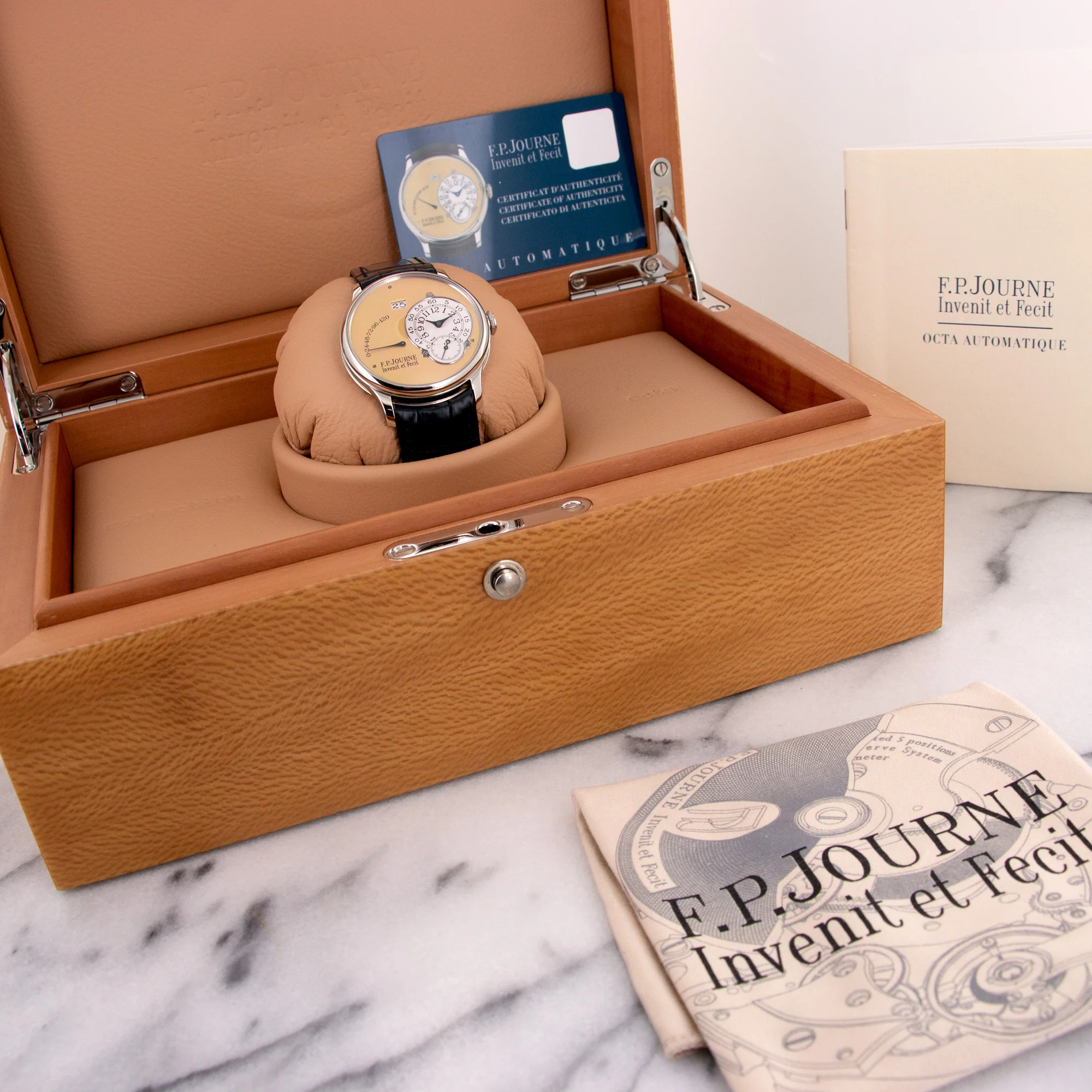 F.P. Journe Platinum Octa Reserve de Marche Early Production with Original Box and Papers - Image 6