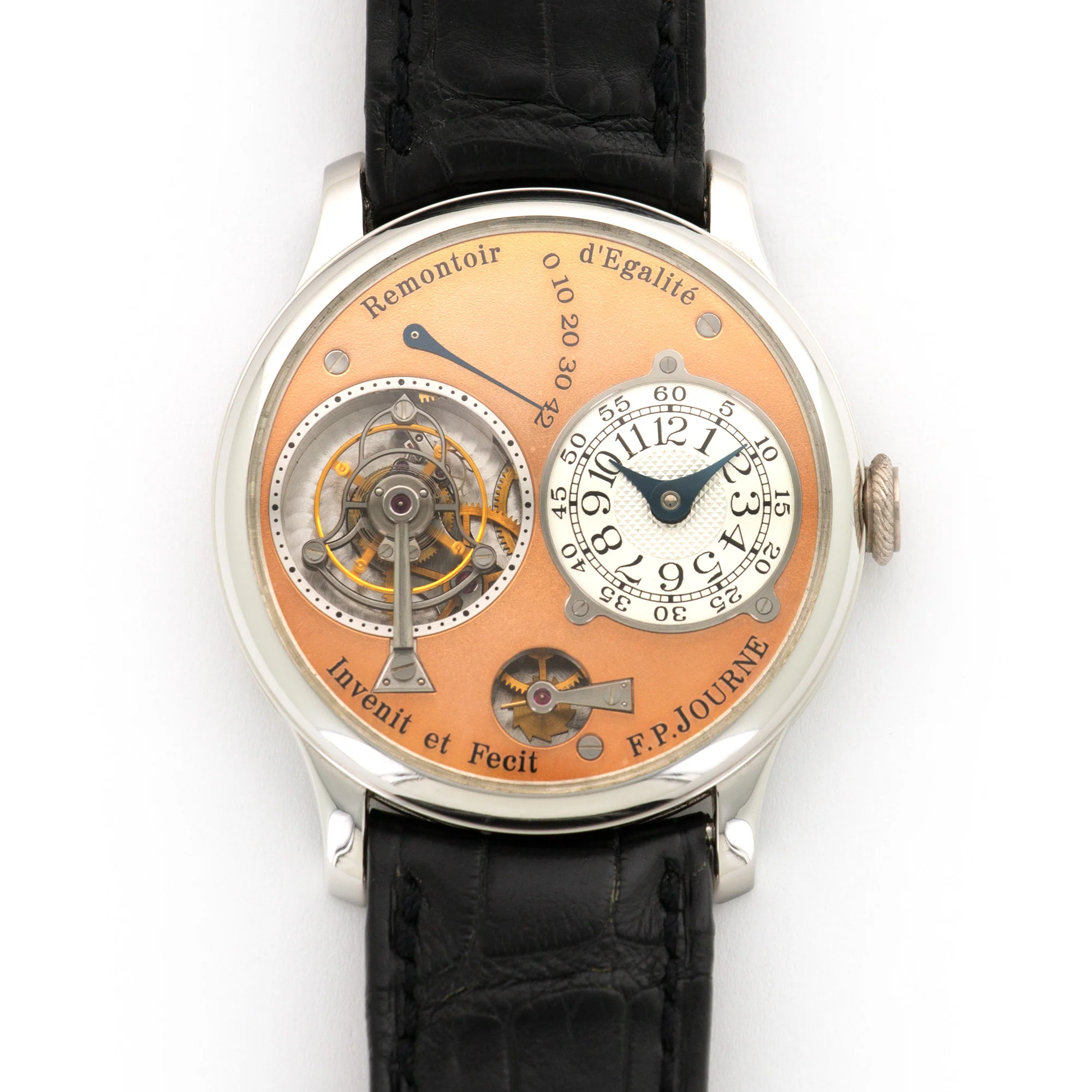 F.P. Journe Platinum Remontoir dEgalite Tourbillon Watch
