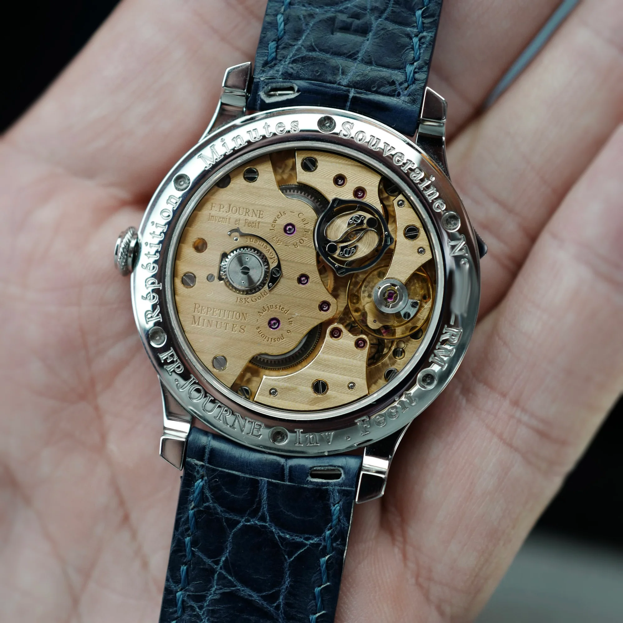 F.P. Journe Repetition Souverain Minute Repeater Watch - Image 8