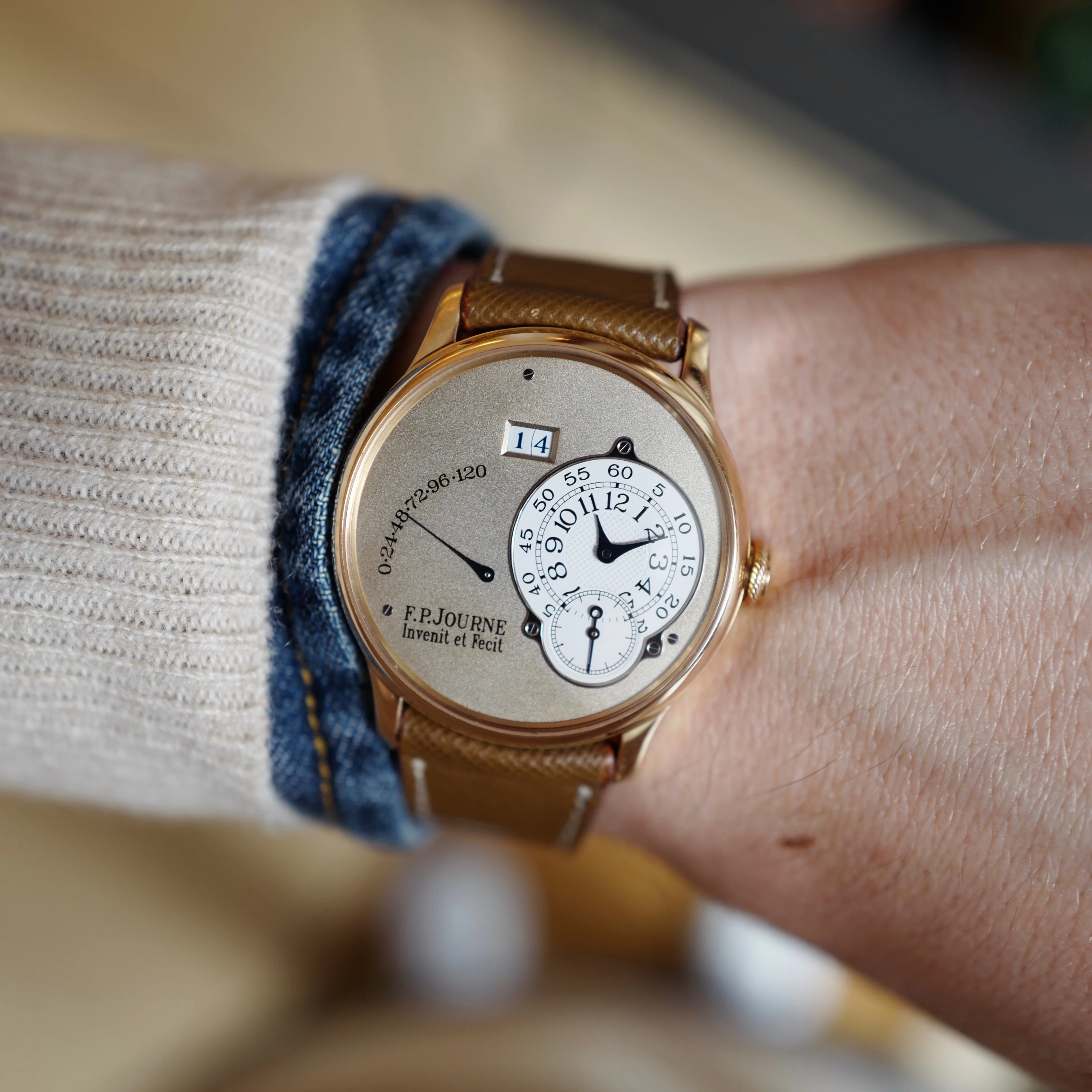 F.P Journe Rose Gold Octa Reserve de Marche Watch - Image 7