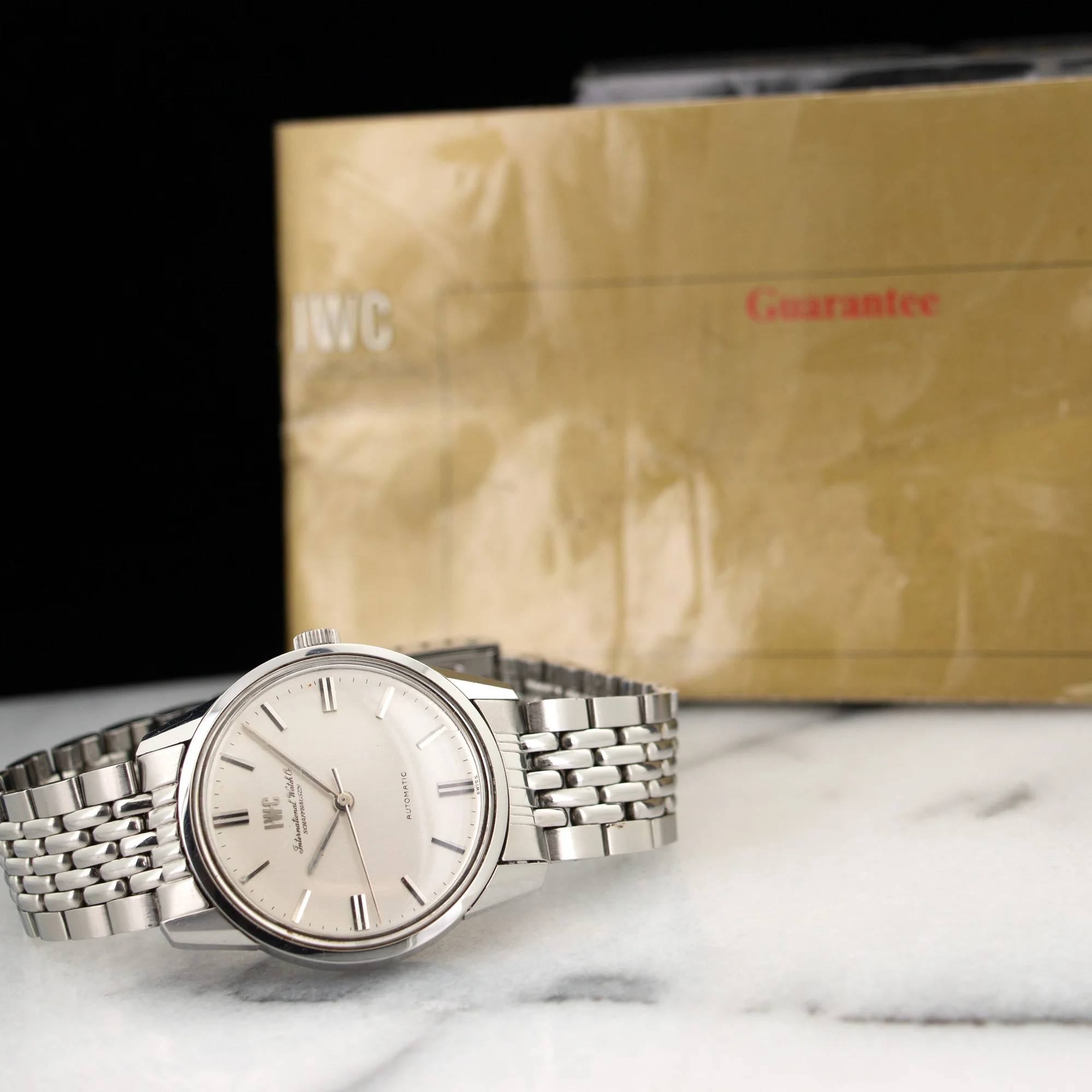 IWC Automatic Gay Freres Bracelet Watch with Original Papers - Image 6