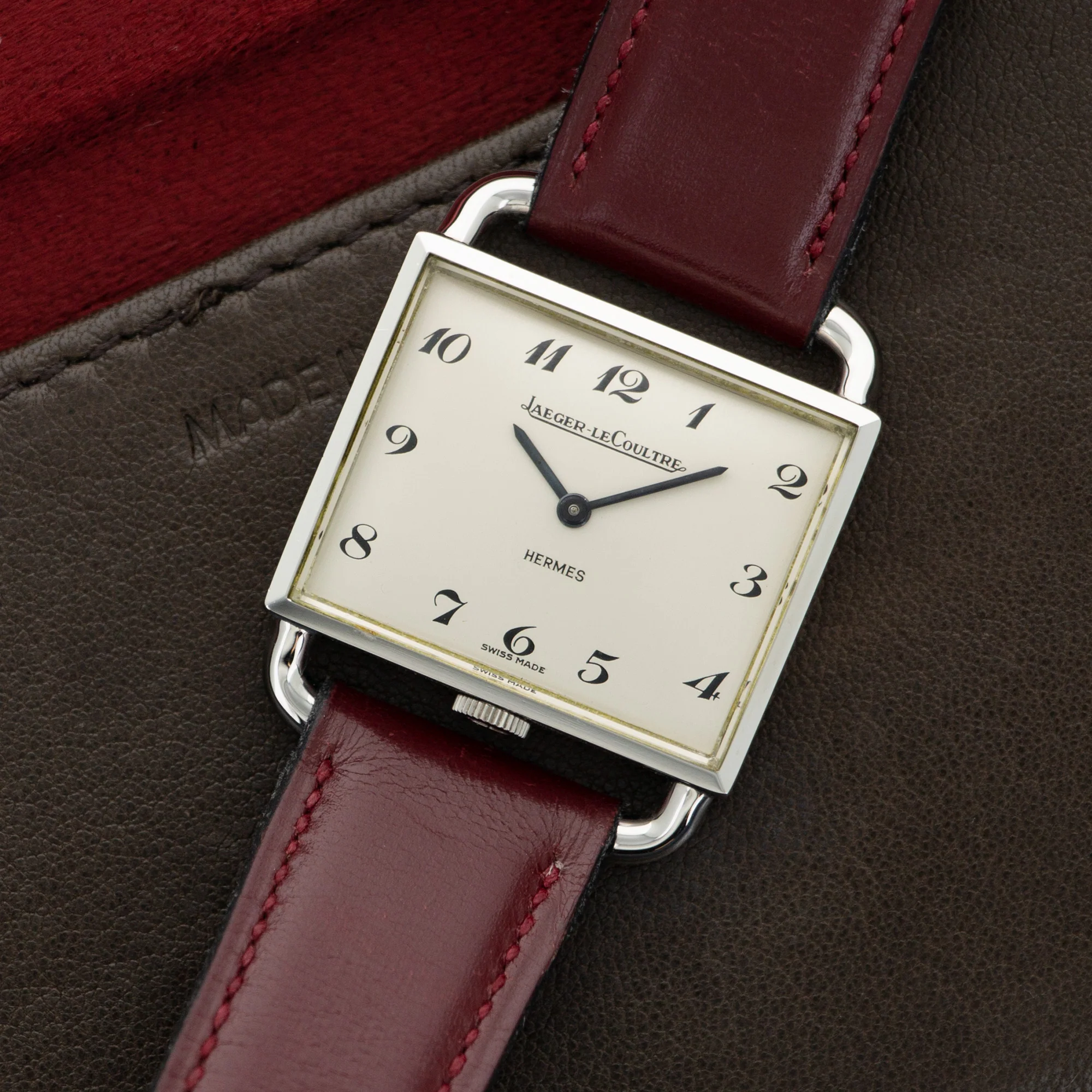 Jaeger Lecoultre for Hermes Drivers Watch - Image 2