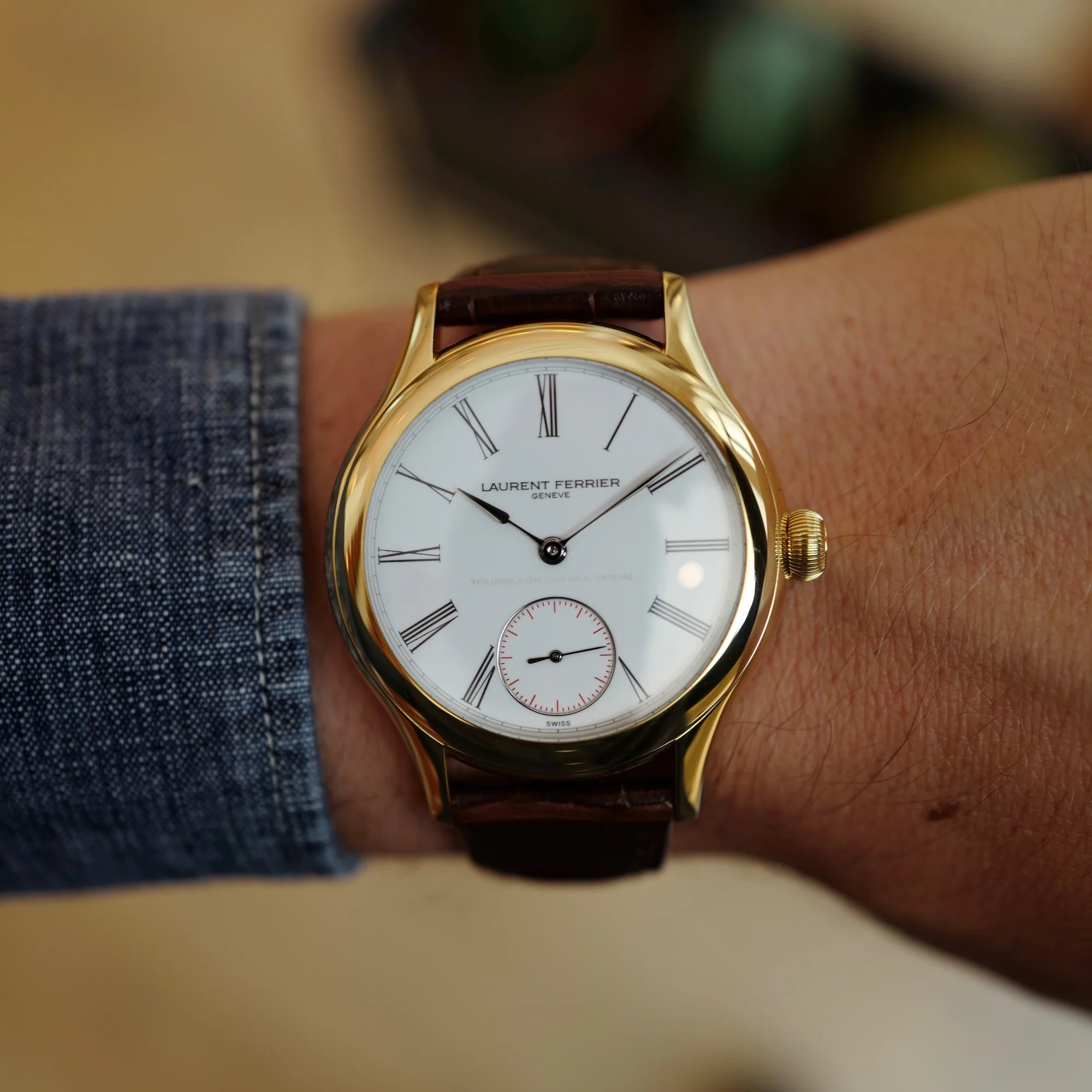 Laurent Ferrier Galet Tourbillon Double Spiral Watch - Image 7
